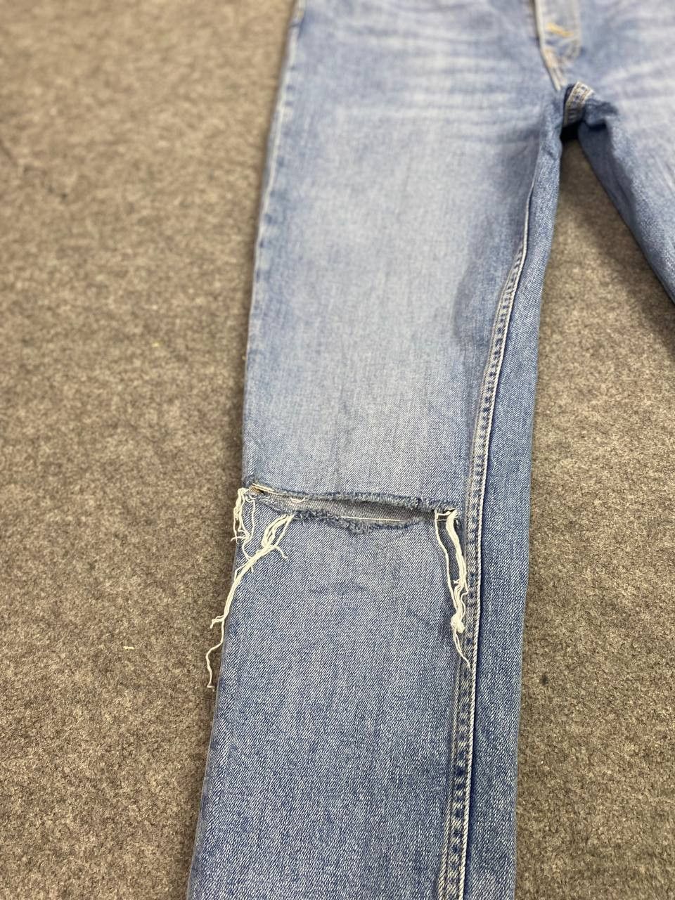 Japanese Brand a nine bing x gina tricot distressed denim nice design Size 32" / US 10 / IT 46 - 6 Thumbnail