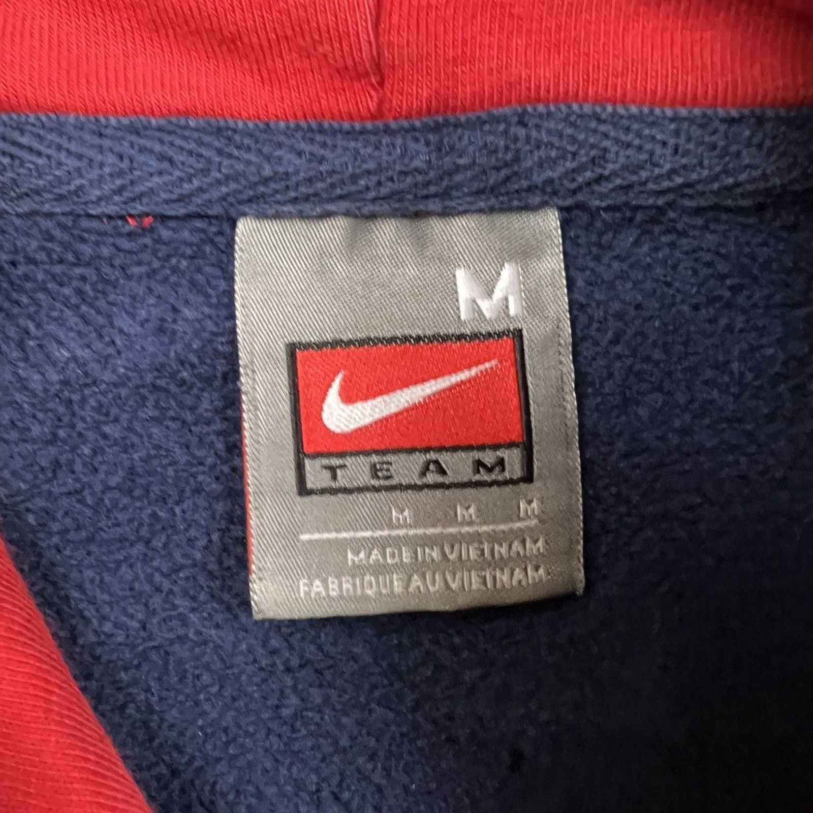Nike Vintage Y2K Nike Team USA Hoodie Swoosh Olympic Basketball Size US M / EU 48-50 / 2 - 6 Thumbnail