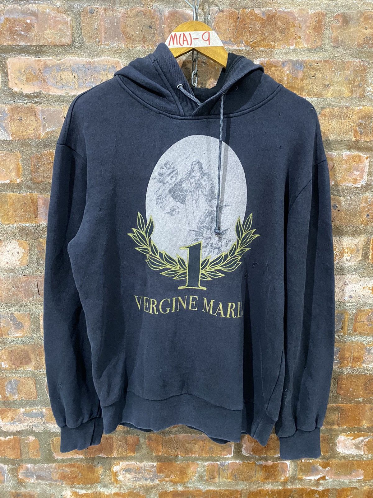 Dolce & Gabbana 2000s Virgin Maria 1 Distressed hoodie Size US L / EU 52-54 / 3 - 2 Thumbnail