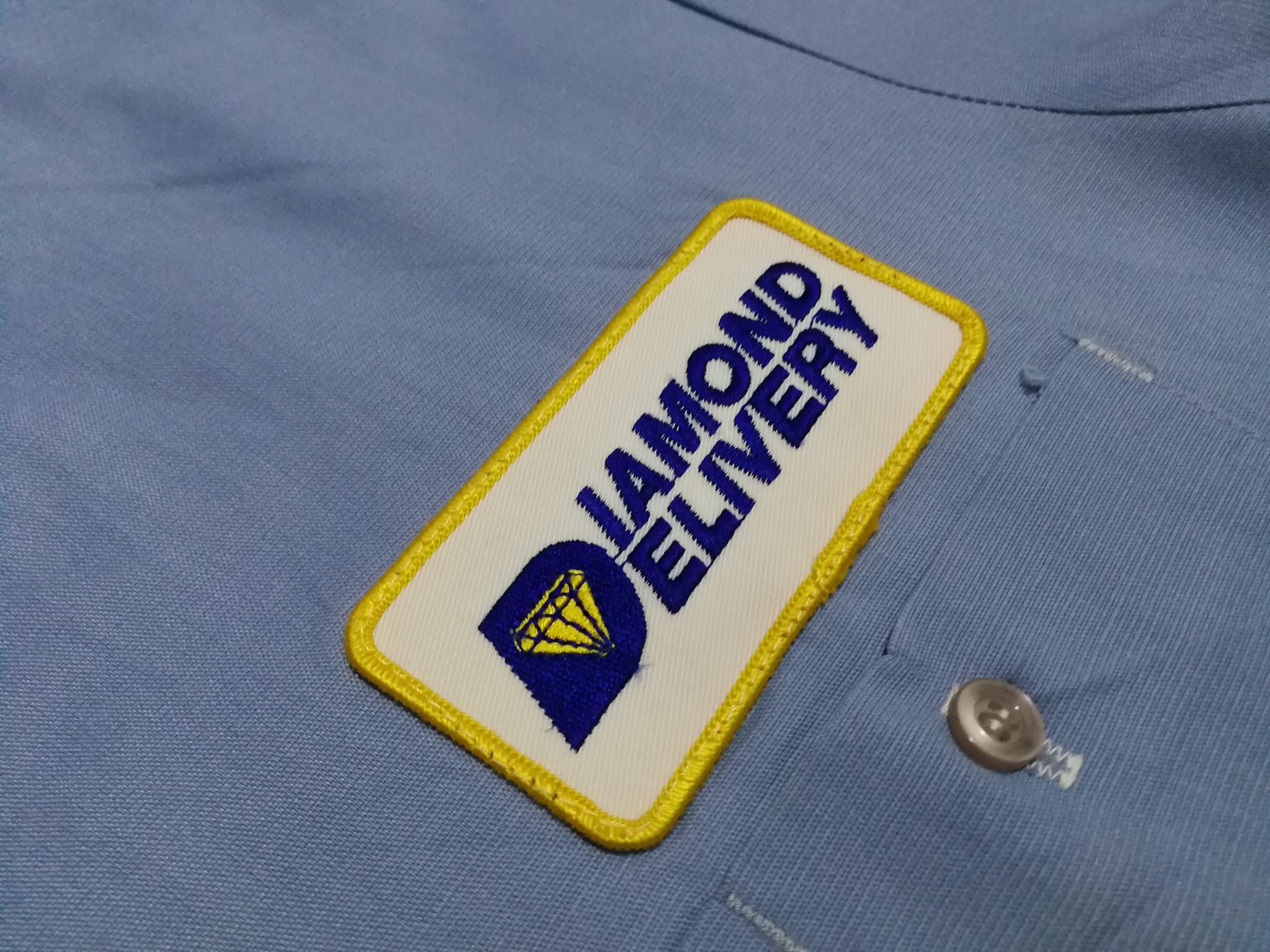 Vintage Vintage Diamond Delivery union made work wear L Size US L / EU 52-54 / 3 - 4 Thumbnail