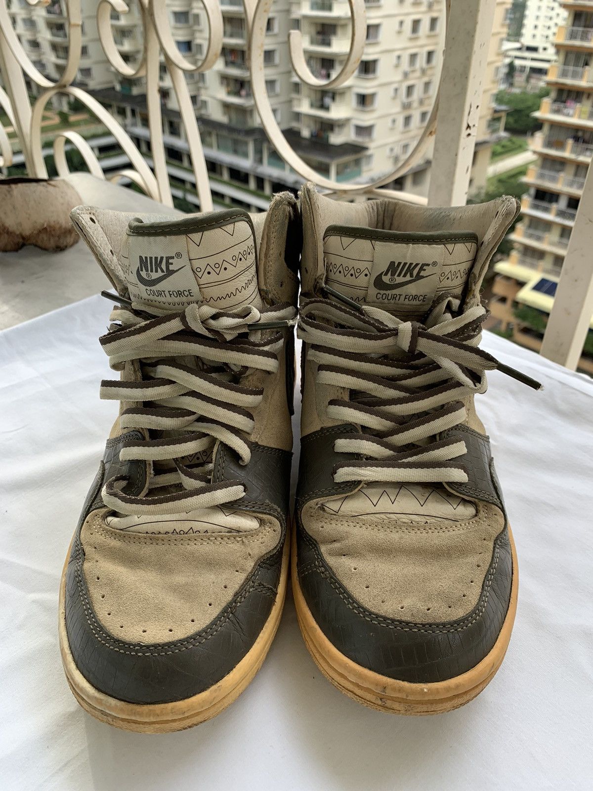 Jordan Brand Grail🔥 Nike X Stussy Court Force 25th Anniversary Sneakers Size US 9 / EU 42 - 4 Thumbnail