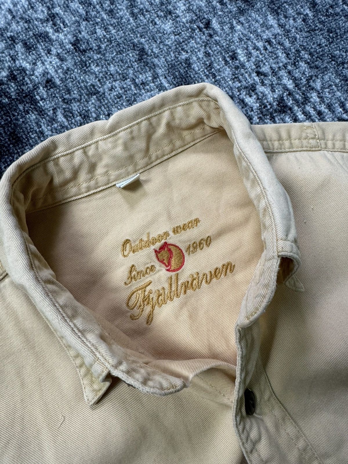 Fjallraven × Vintage Vintage Fjallraven Shirt Button Ups Outdoor life Dense Y2K Size US M / EU 48-50 / 2 - 8 Thumbnail