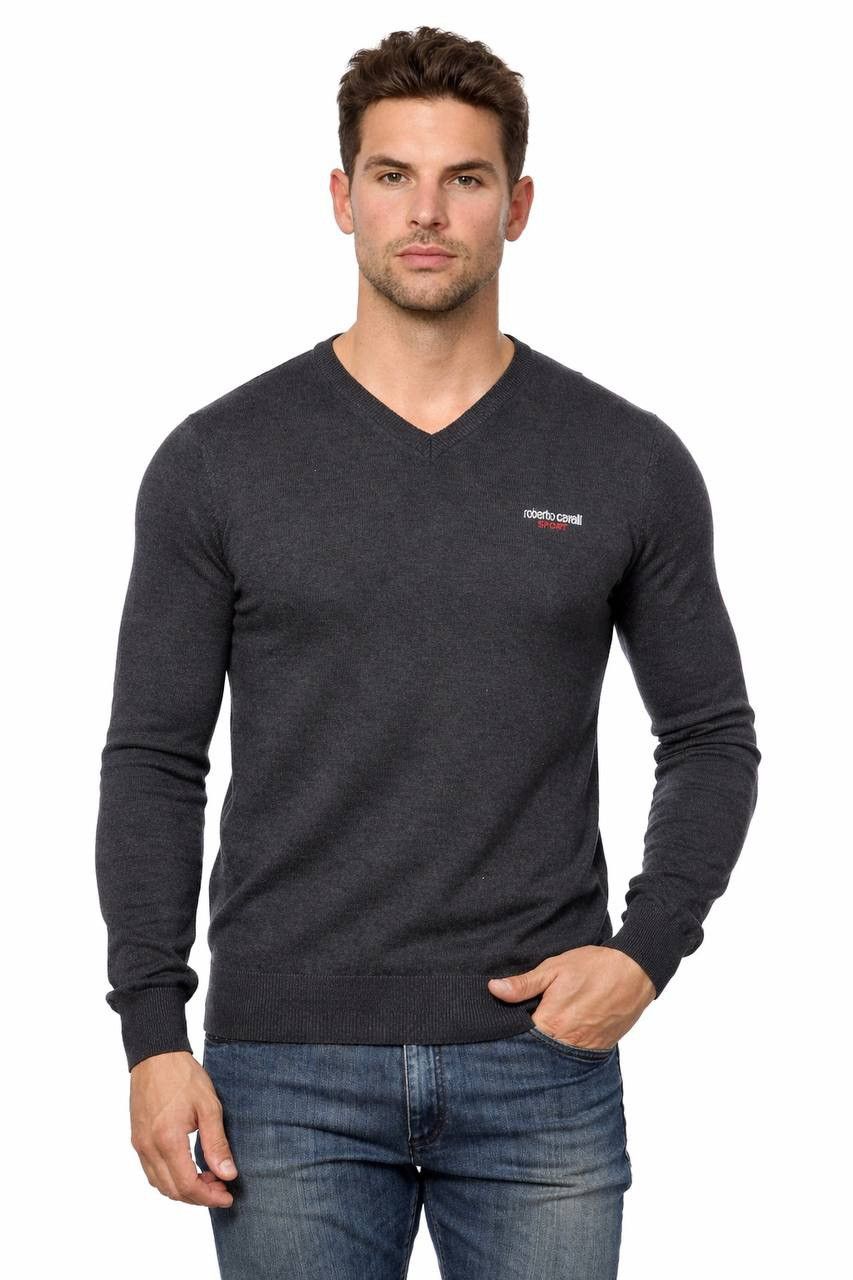 Roberto Cavalli Roberto Cavalli Sport Gray Angora Wool Blend Sweater Size XL Size US XL / EU 56 / 4 - 2 Thumbnail