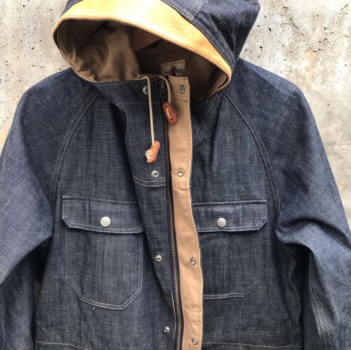 Samurai Jeans RARE Mountain Parka Denim by SAMURAI JAPAN Size US M / EU 48-50 / 2 - 12 Thumbnail