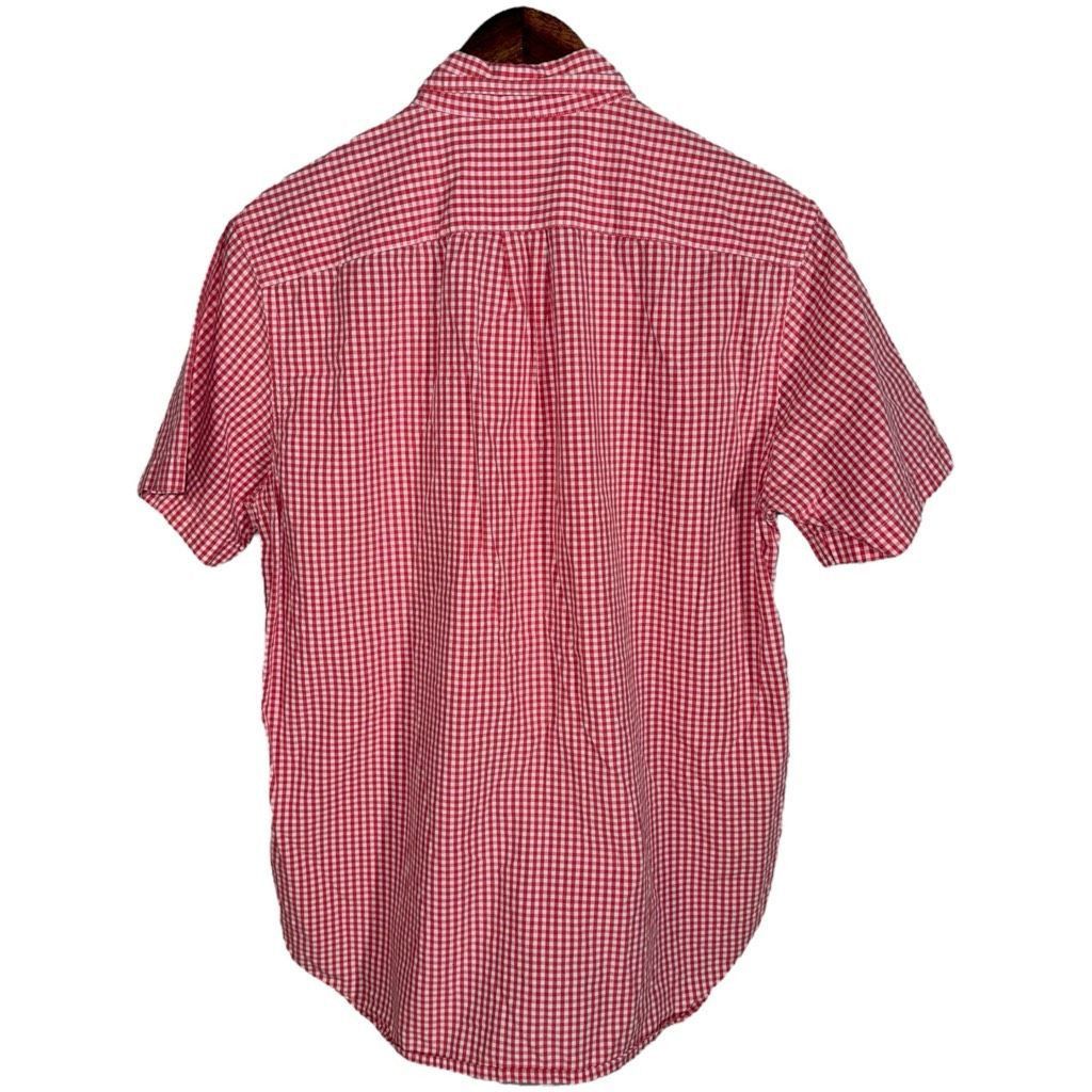 Other J Crew Orange Gingham S/S Button Down Shirt Size M Size US M / EU 48-50 / 2 - 6 Thumbnail