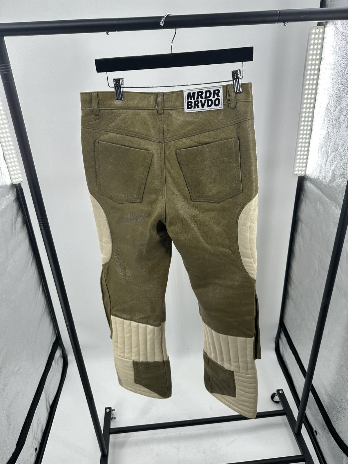 Who Decides War Who decides wore leather biker pants Size US 30 / EU 46 - 11 Thumbnail
