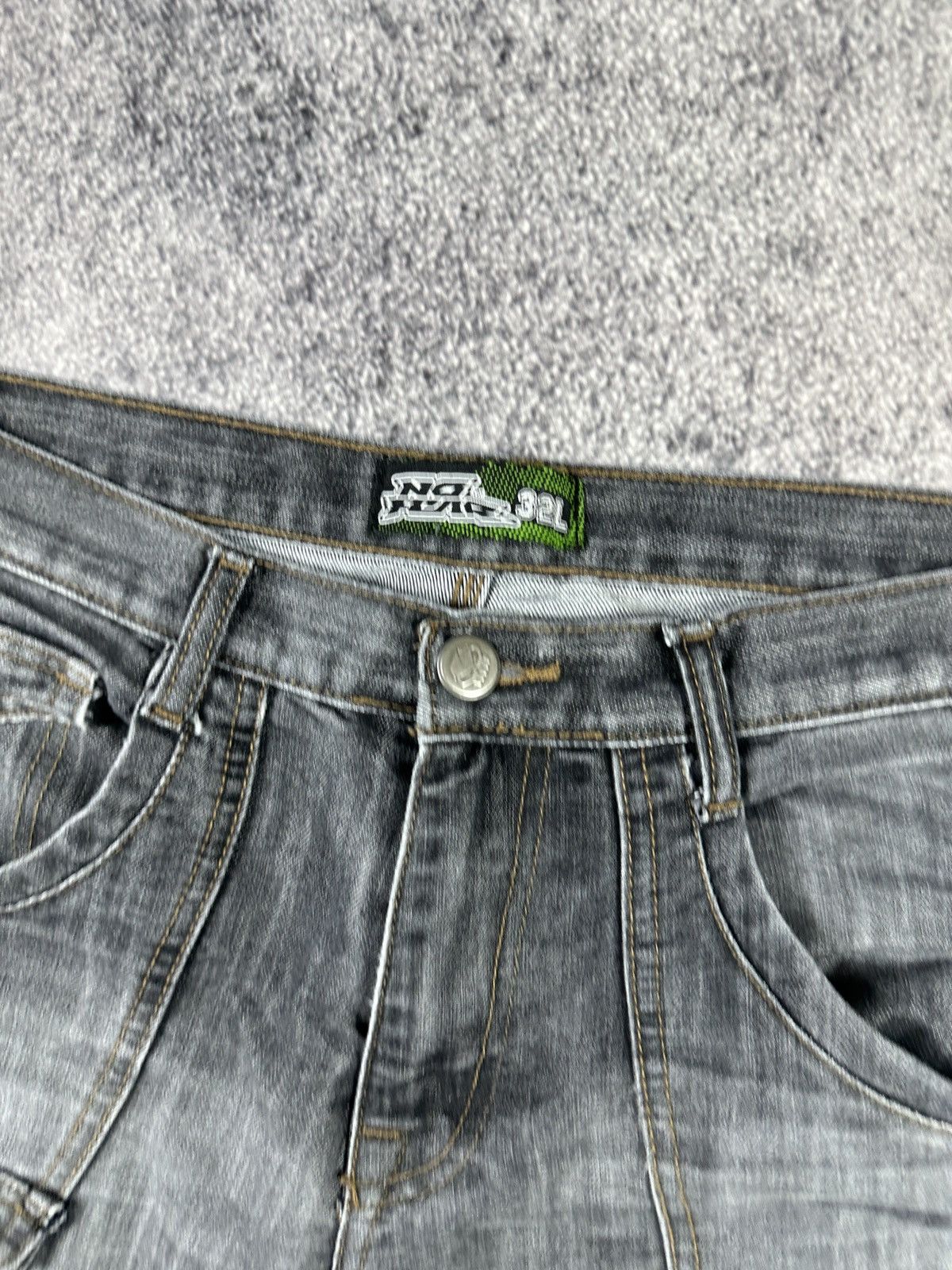 No Fear Y2K No Fear Jeans Pants Avant Garde Style Rare USA 32 Size US 32 / EU 48 - 3 Thumbnail