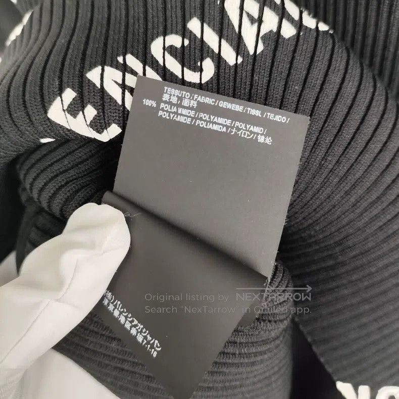 Balenciaga Balenciaga Long Sleeve Knit Top Size US S / EU 44-46 / 1 - 5 Thumbnail