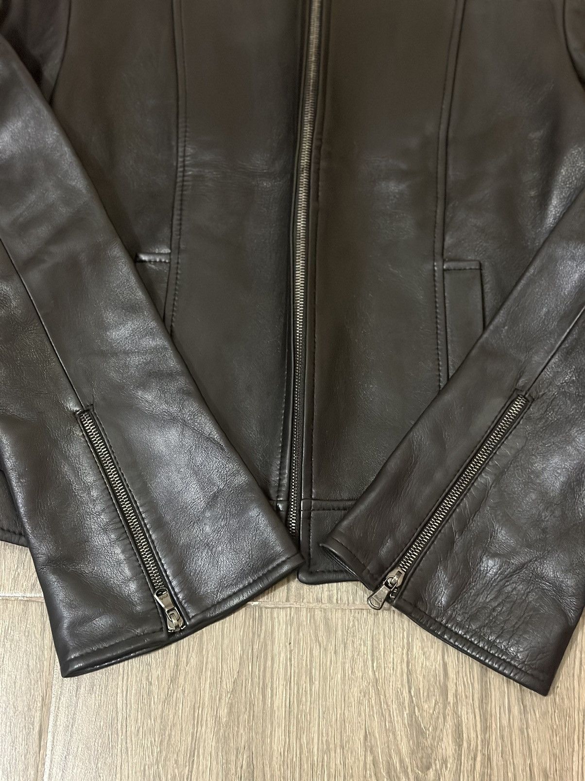 Gucci Gucci By Tom ford 1997 Flared Sleeve - Leather Jacket Size M / US 6-8 / IT 42-44 - 17 Thumbnail