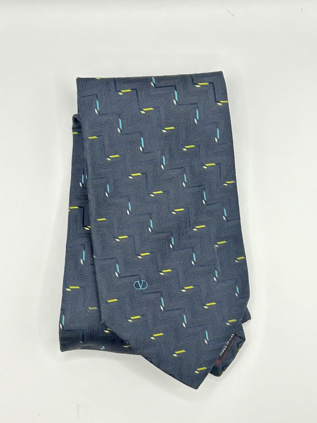 Valentino Valentino Geometric Pattern Tie Size ONE SIZE - 1 Thumbnail