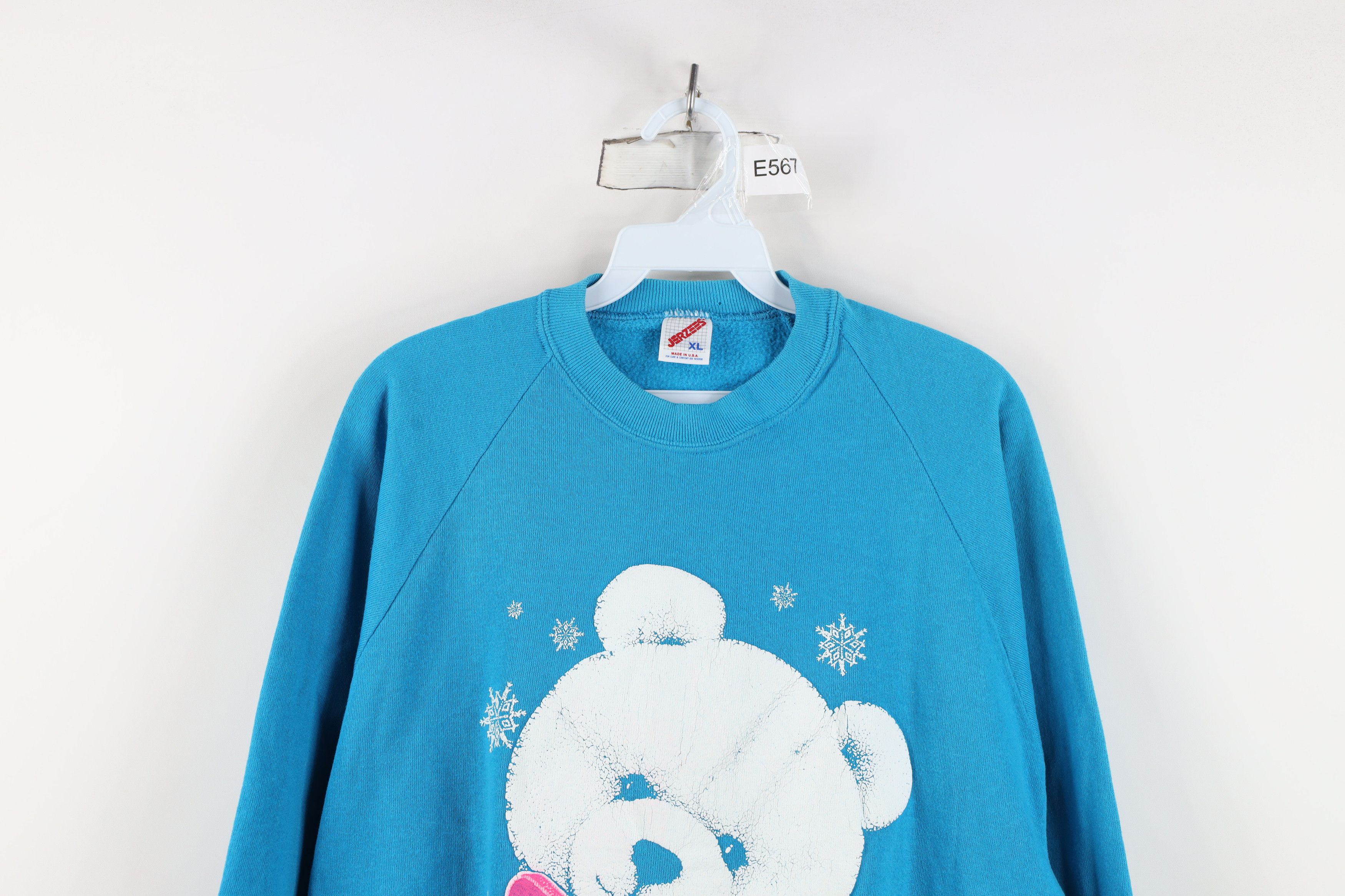 Vintage Vintage 90s Streetwear Ski Snowboard Bear Sweatshirt USA Size XL / US 12-14 / IT 48-50 - 2 Thumbnail