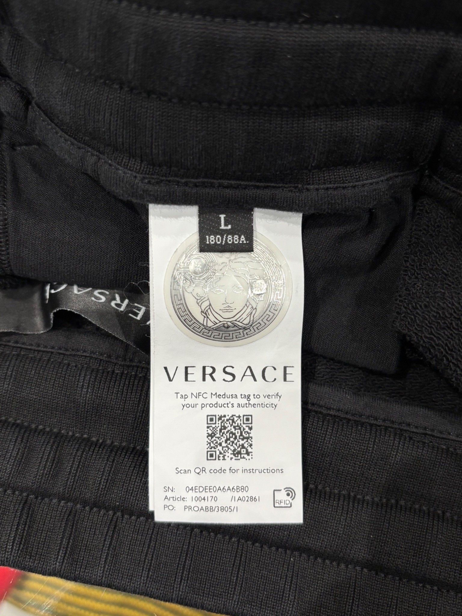 Versace Versace Greca Sweatpants Black Size US 30 / EU 46 - 5 Thumbnail