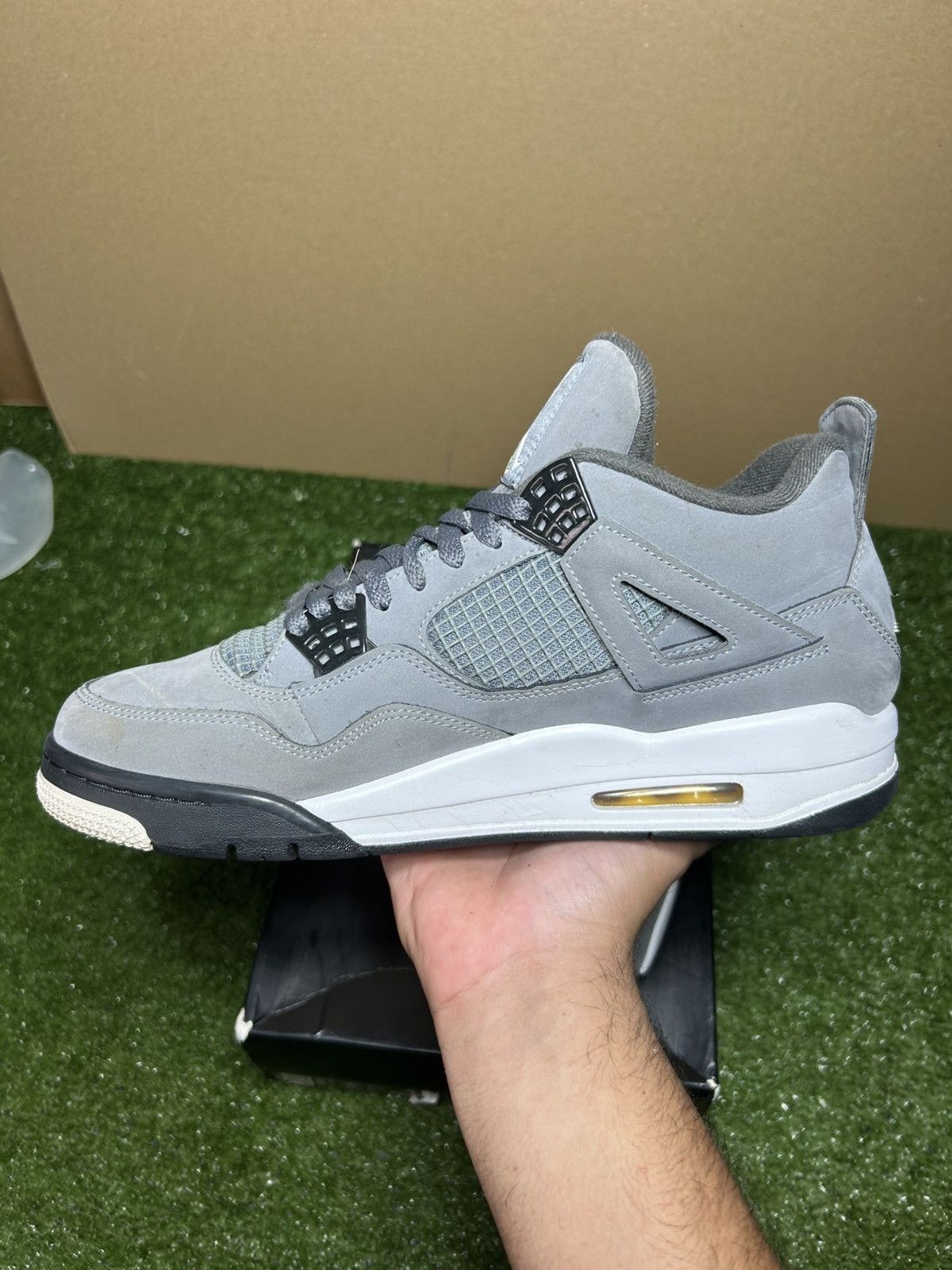 Jordan Brand Jordan 4 Cool Grey Size US 10.5 / EU 43-44 - 7 Thumbnail