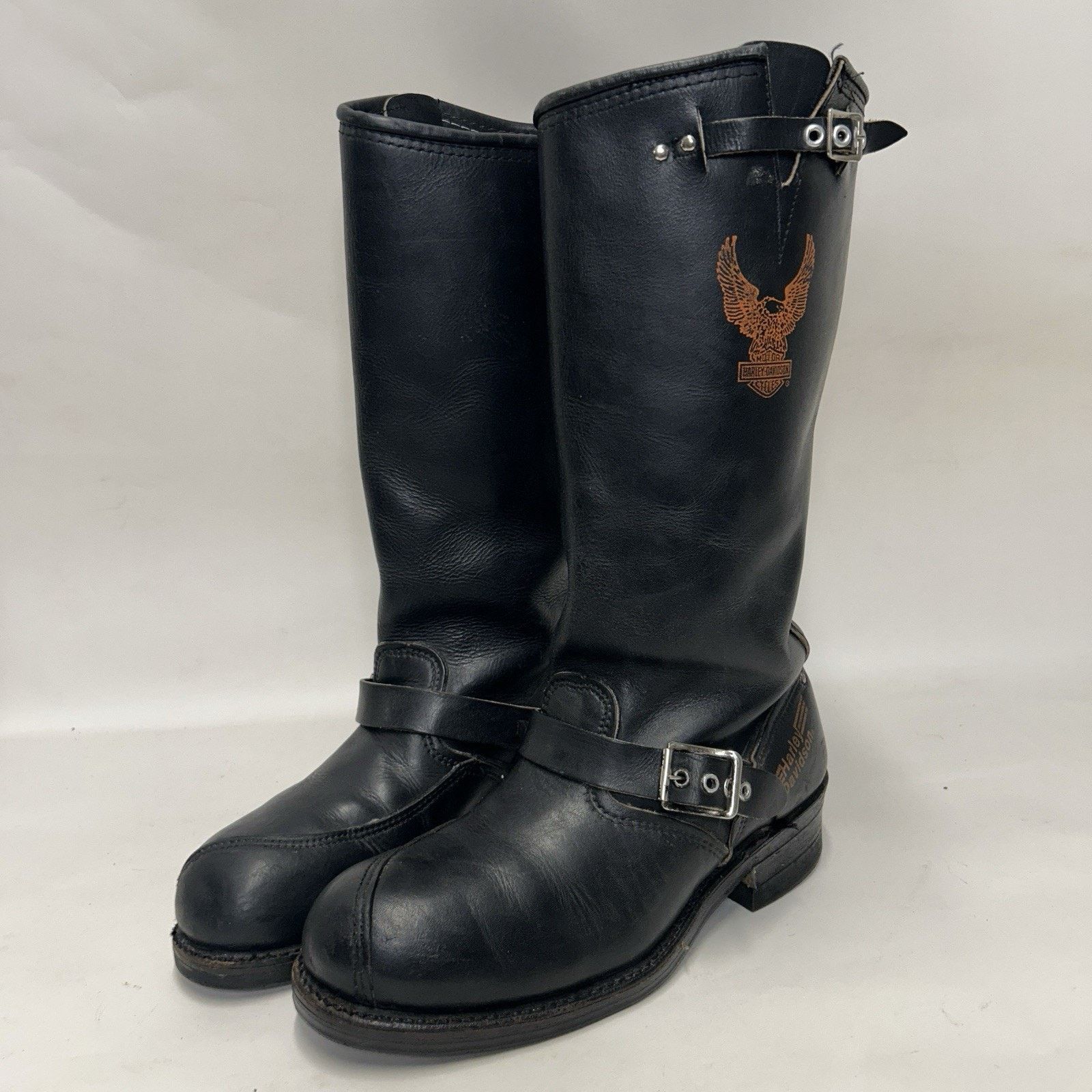 Harley Davidson Vintage Harley Davidson Motorcycle Engineer Boots “Black” Size US 9 / EU 42 - 3 Thumbnail