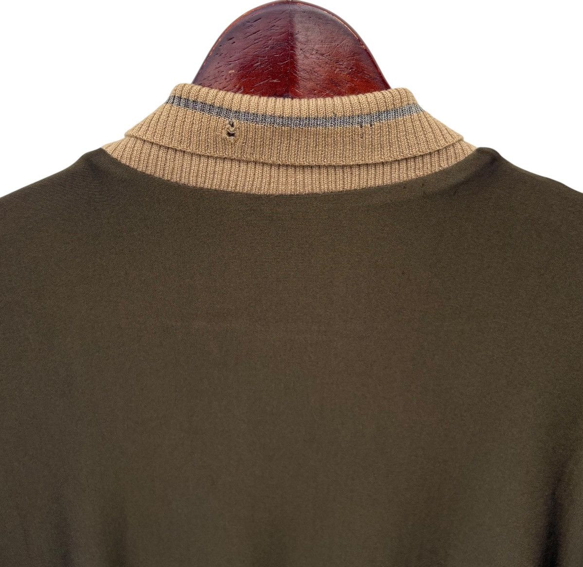 Yohji Yamamoto Yohji Yamamoto Femme Jersey Bomber Sweater Size M / US 6-8 / IT 42-44 - 9 Thumbnail