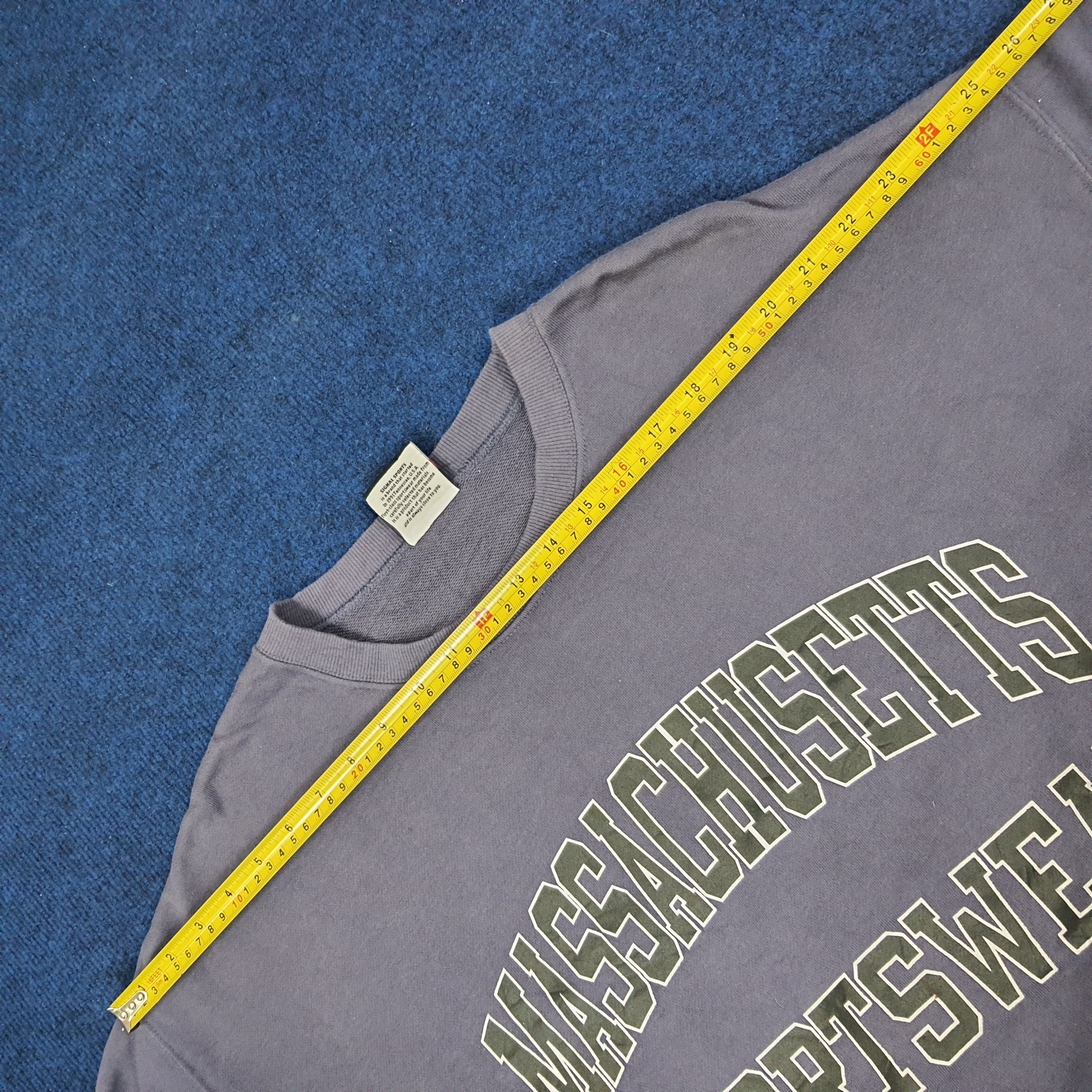 Vintage Vintage Massachusetts Sportswear Sweatshirts C229N14 Size US XL / EU 56 / 4 - 9 Thumbnail