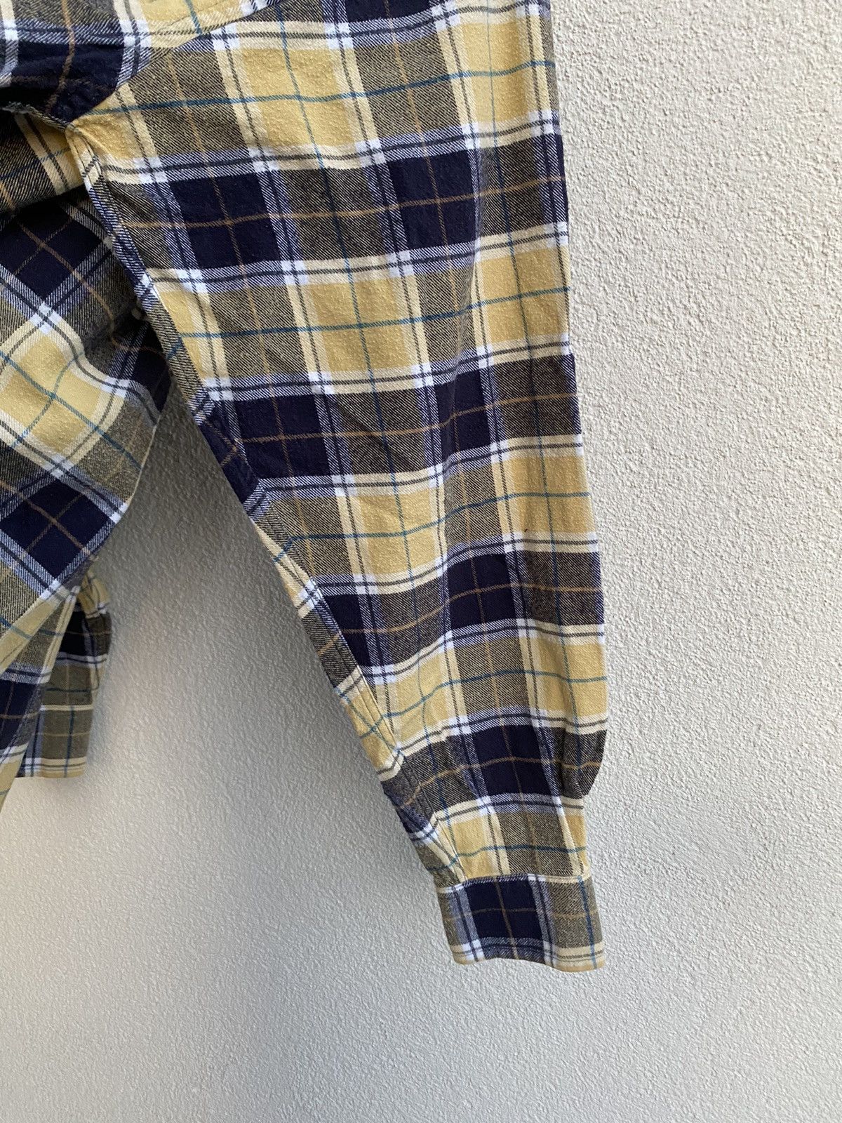 Yves Saint Laurent Flannel YSL Shirt Cotton Soft Size US L / EU 52-54 / 3 - 12 Thumbnail
