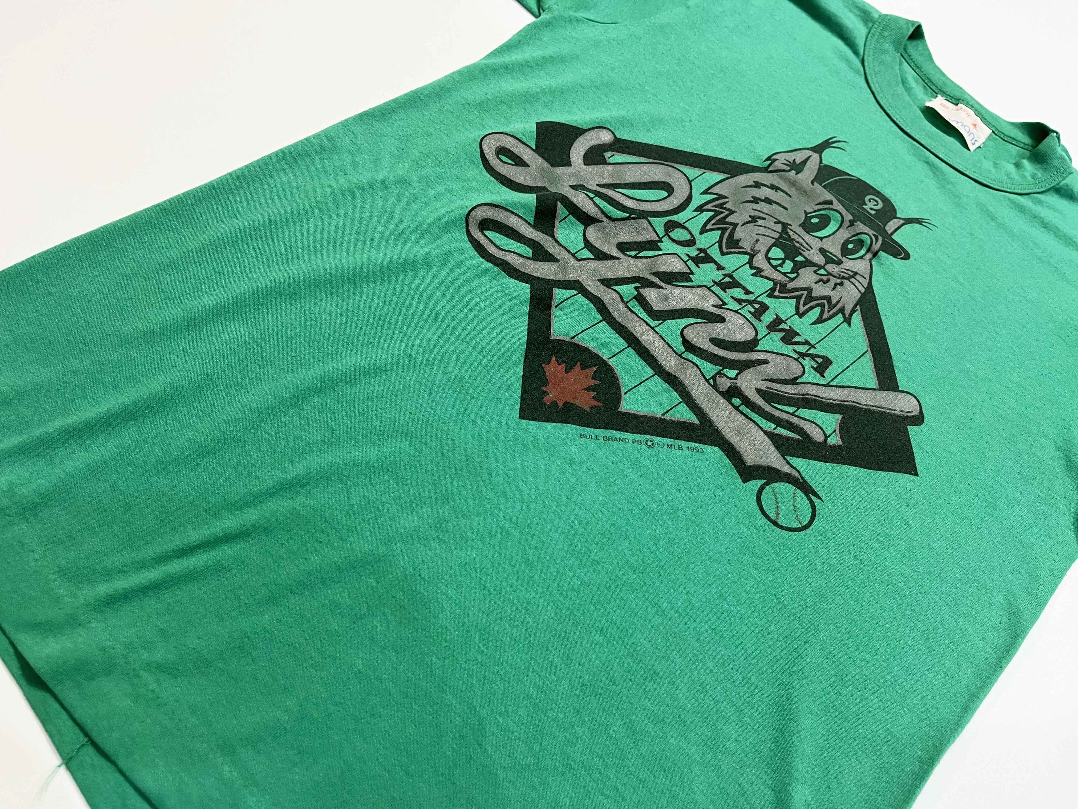 Vintage Vintage 1993 Ottawa Lynx Minor League Baseball T-Shirt Size US S / EU 44-46 / 1 - 7 Thumbnail