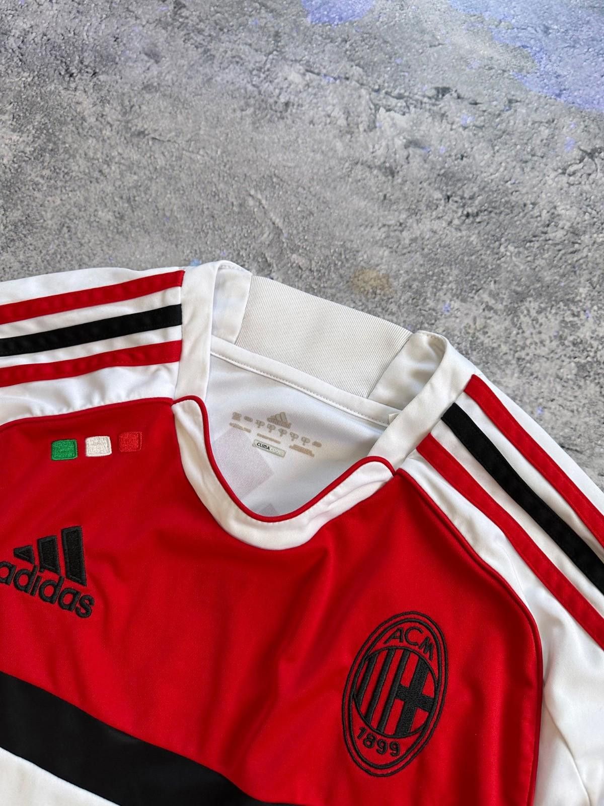 Adidas 2011-12 AC Milan adidas L/S Football Soccer Training Shirt Size ONE SIZE - 5 Thumbnail