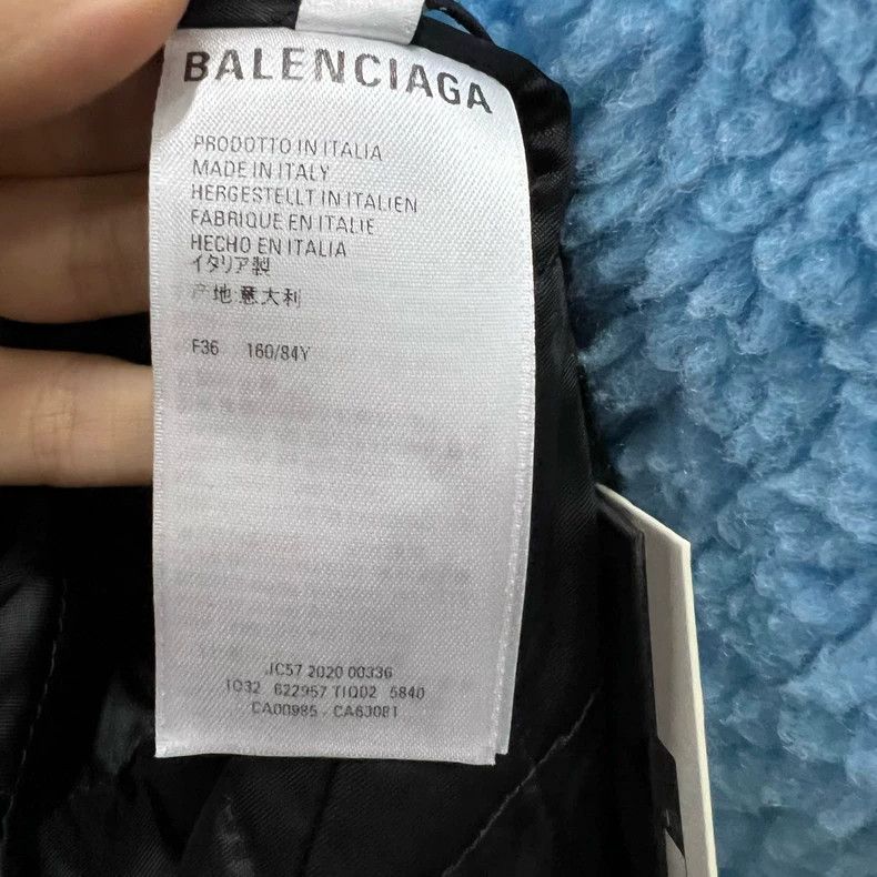 Balenciaga Balenciaga size 36 Light Blue Teddy Jacket Size US XS / EU 42 / 0 - 3 Thumbnail