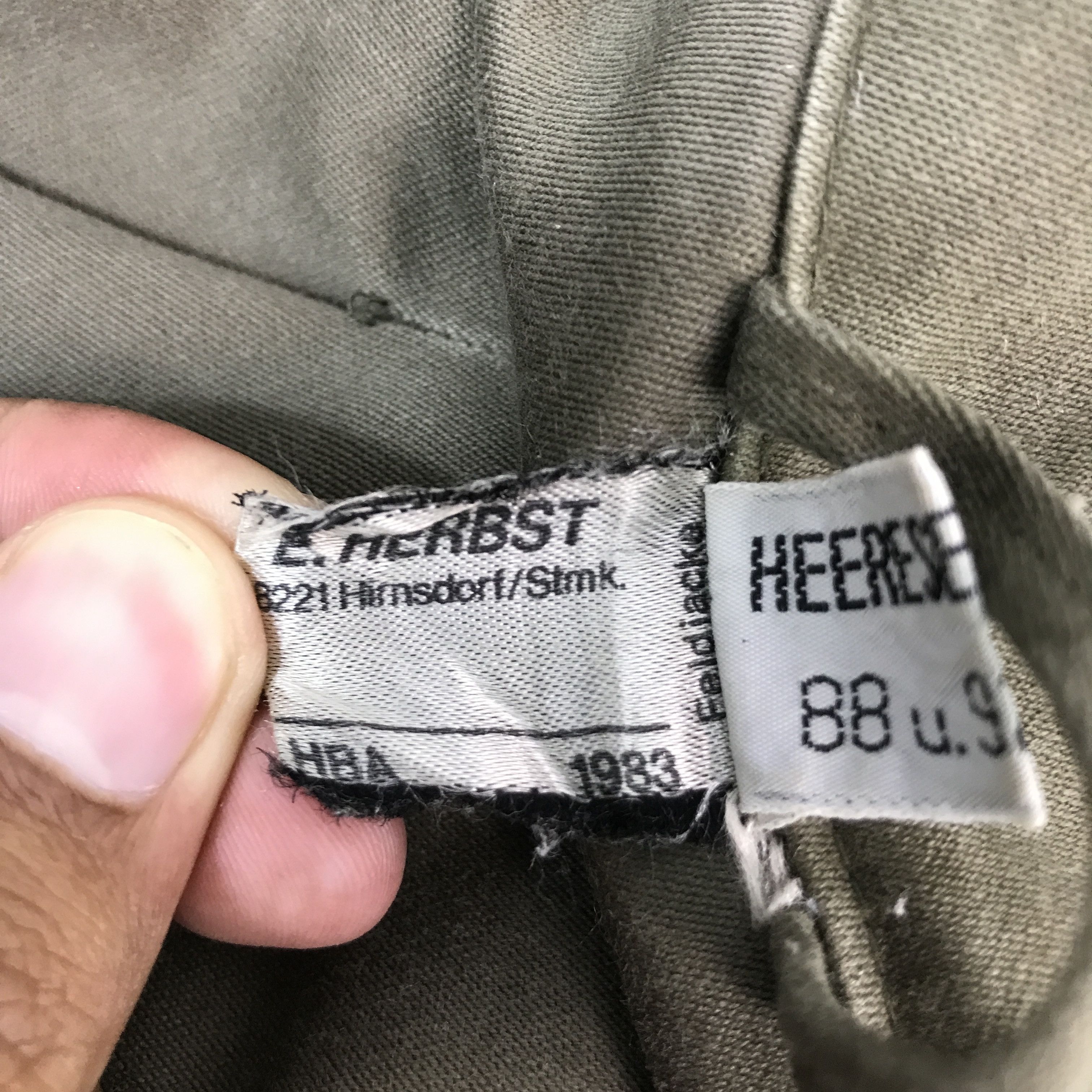 Vintage VINTAGE BUNDESHEER MILITARY DESIGN M65 JACKET Size US L / EU 52-54 / 3 - 15 Thumbnail