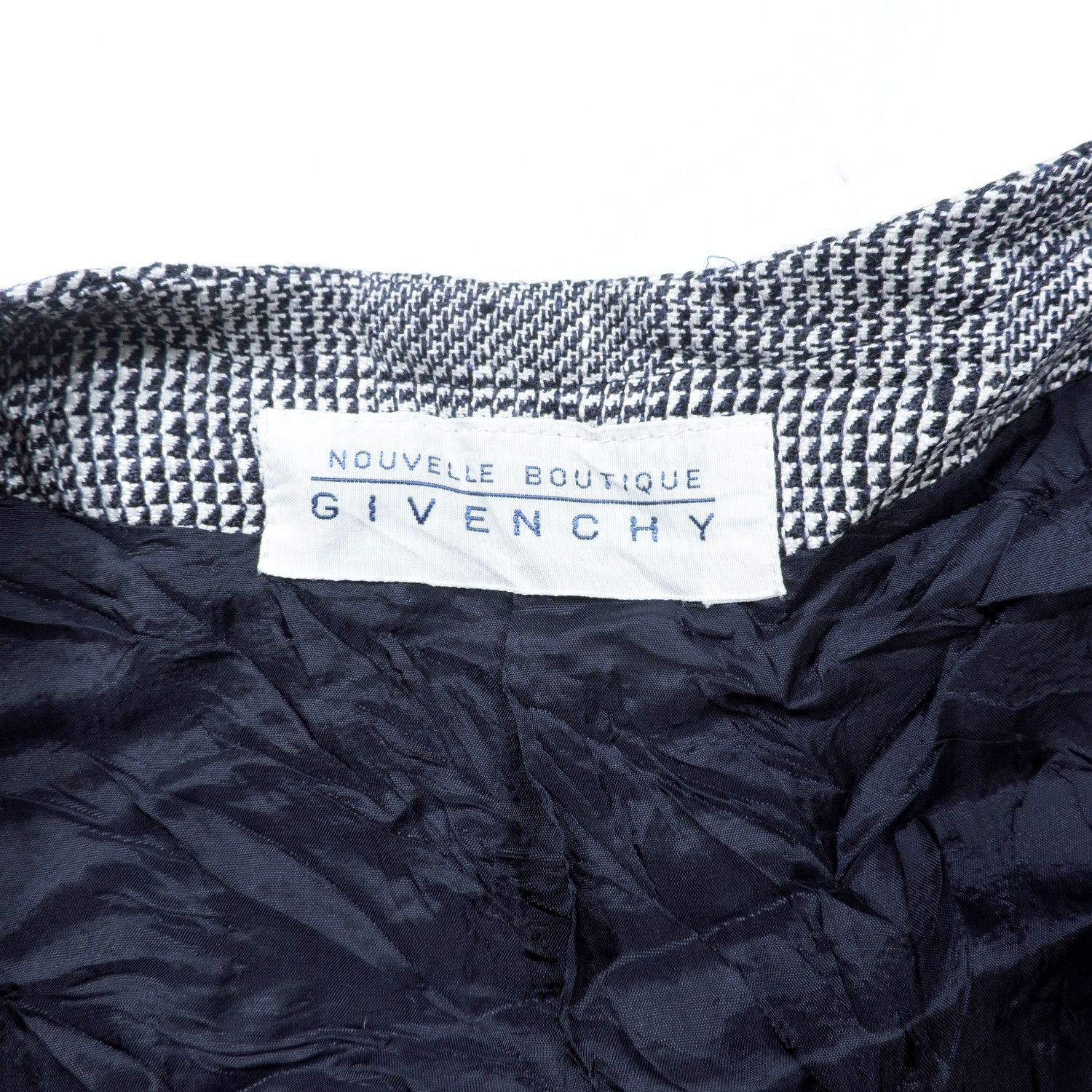 Givenchy GIVENCHY NOUVELLS BOUTIQUE HOUNDSTOOTH GLEN PLAID JACKET Size XL / US 12-14 / IT 48-50 - 3 Thumbnail