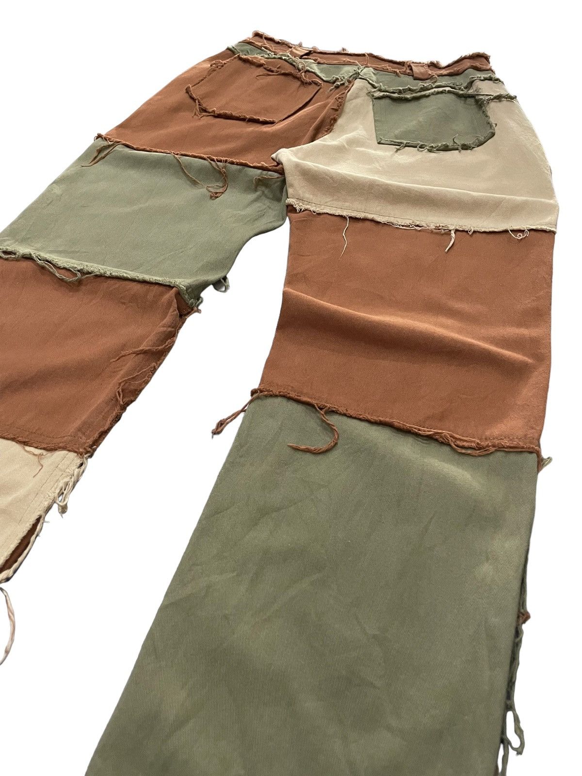 Hysteric Glamour × Japanese Brand Military Style Patchwork Layered Japanese Pants Size US 30 / EU 46 - 17 Thumbnail