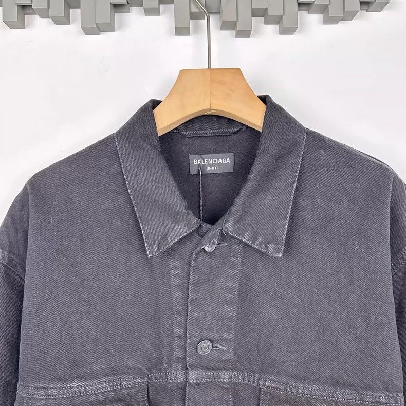 Balenciaga Balenciaga SS22 double-breasted denim jacket 2502-Nextarrow Size US XS / EU 42 / 0 - 3 Thumbnail