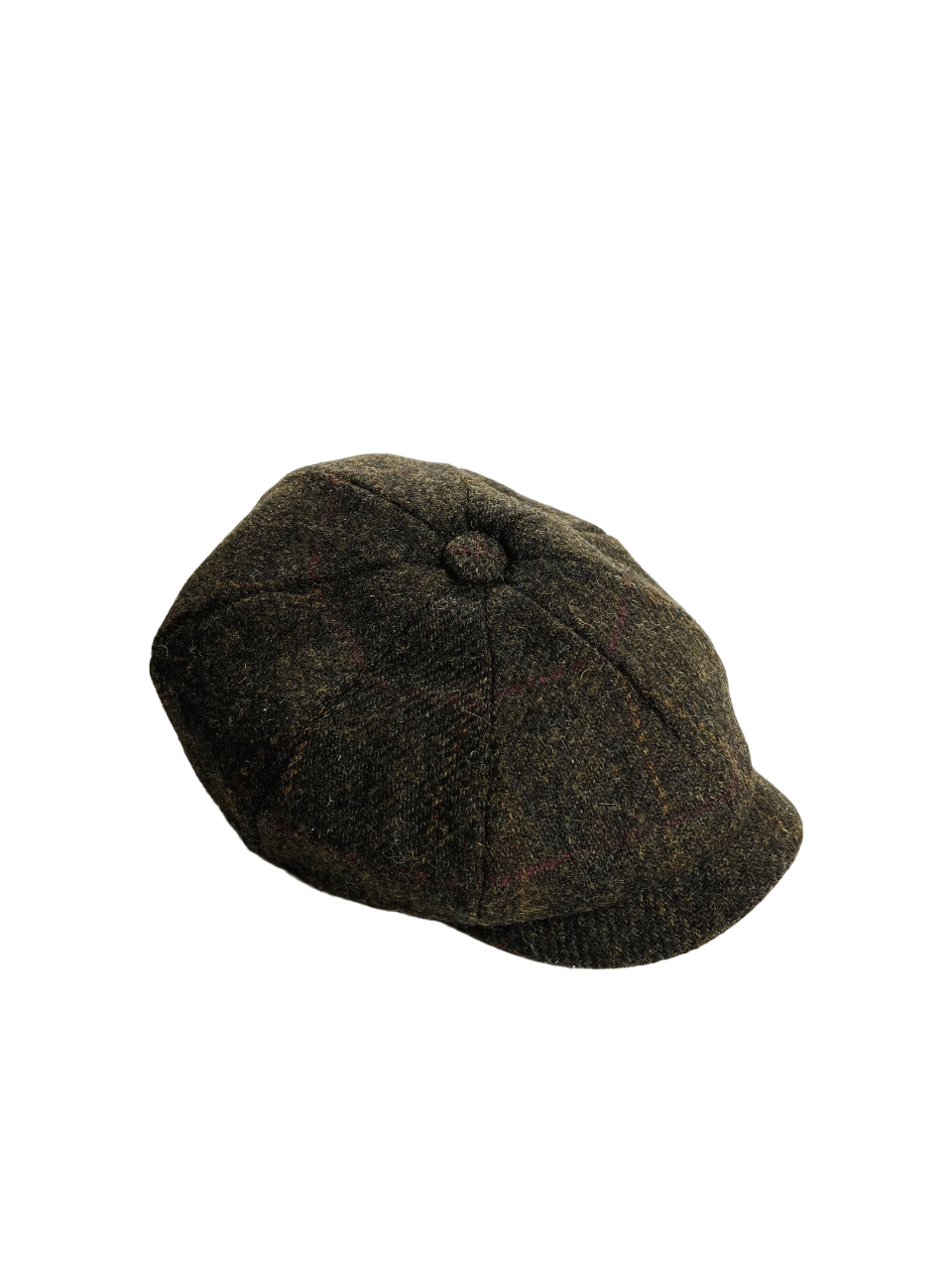 image of Harris Tweed Wool Cap in Mix, Men's