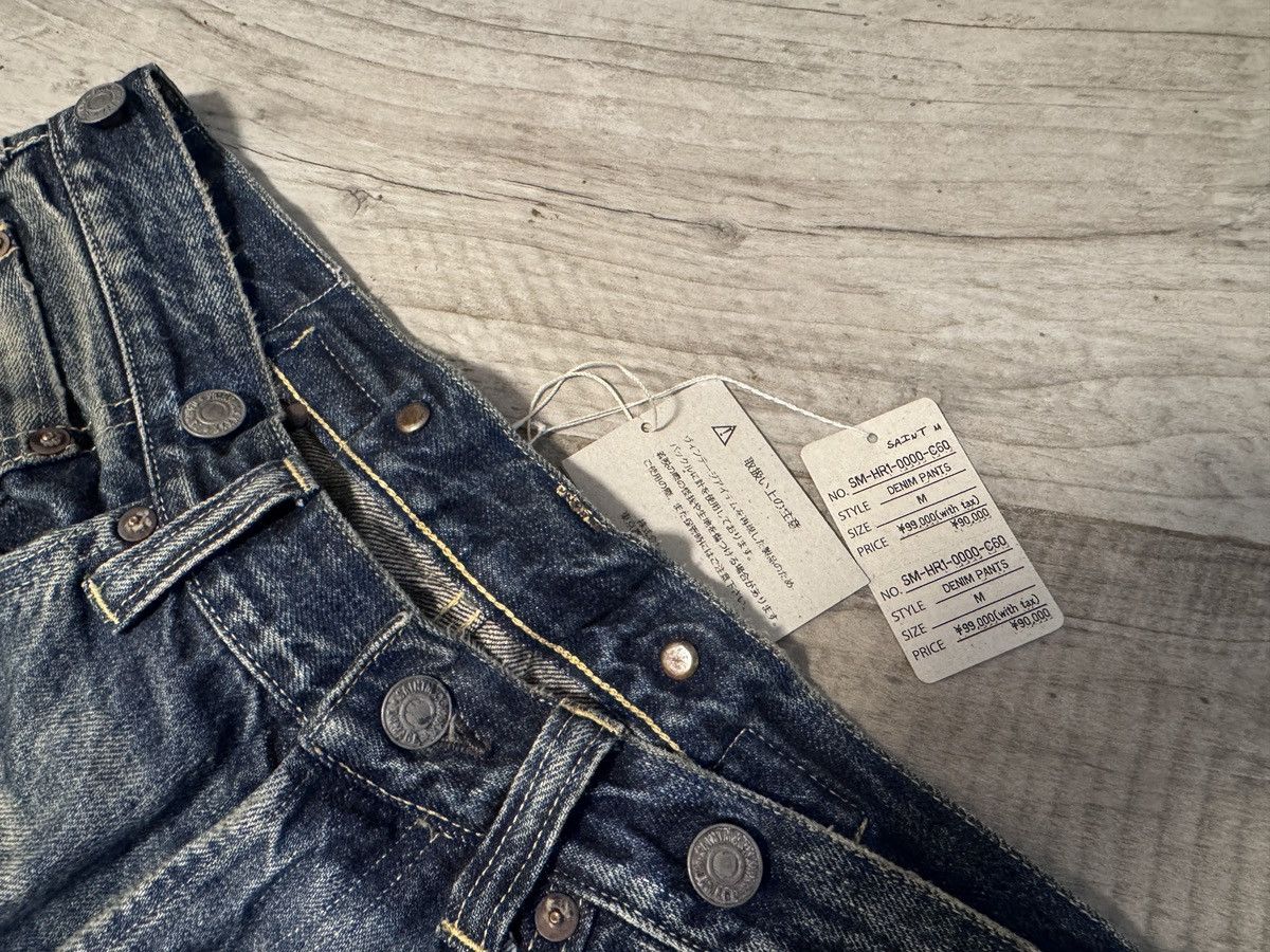 Saint Michael BerBerJin x SAINT Mxxxxxx denim pants Size US 32 / EU 48 - 4 Thumbnail