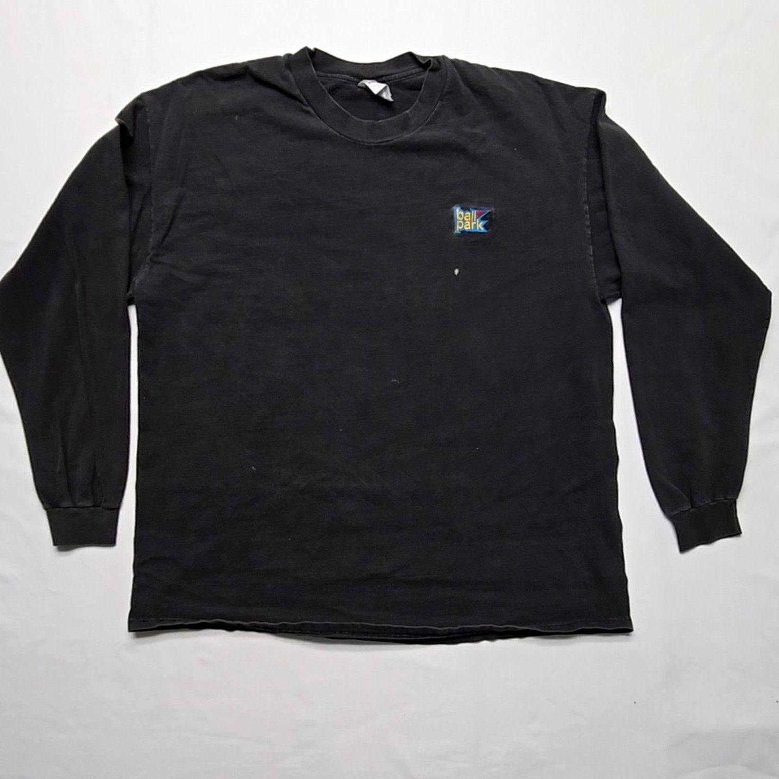Hanes Vintage Ball Park Hot Dogs Embroidered XL Black Shirt Size US XL / EU 56 / 4 - 1 Thumbnail