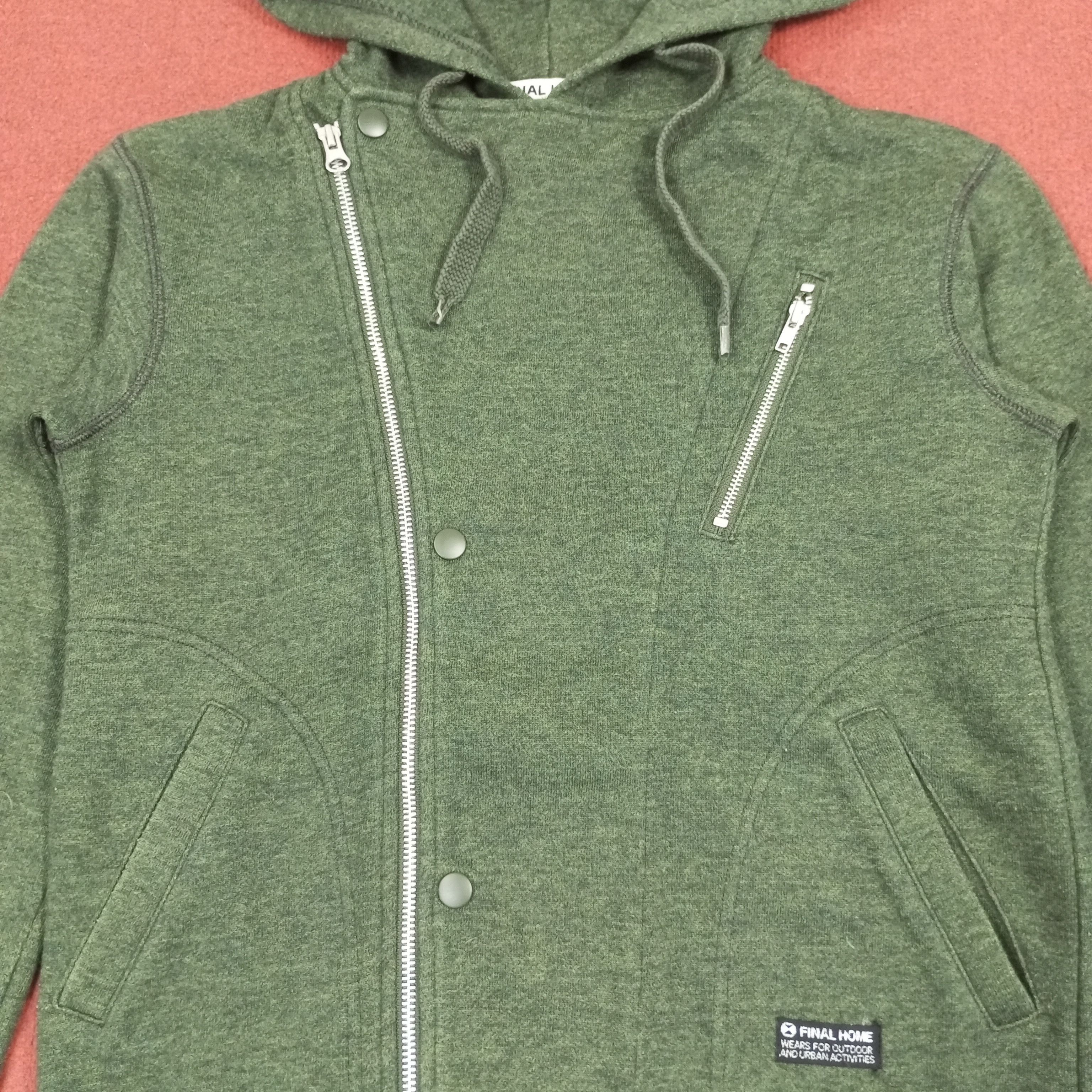 Final Home × Issey Miyake × Vintage Final Home Issey Miyake Designer Fashion Zipper Hoodies Size US XS / EU 42 / 0 - 2 Thumbnail