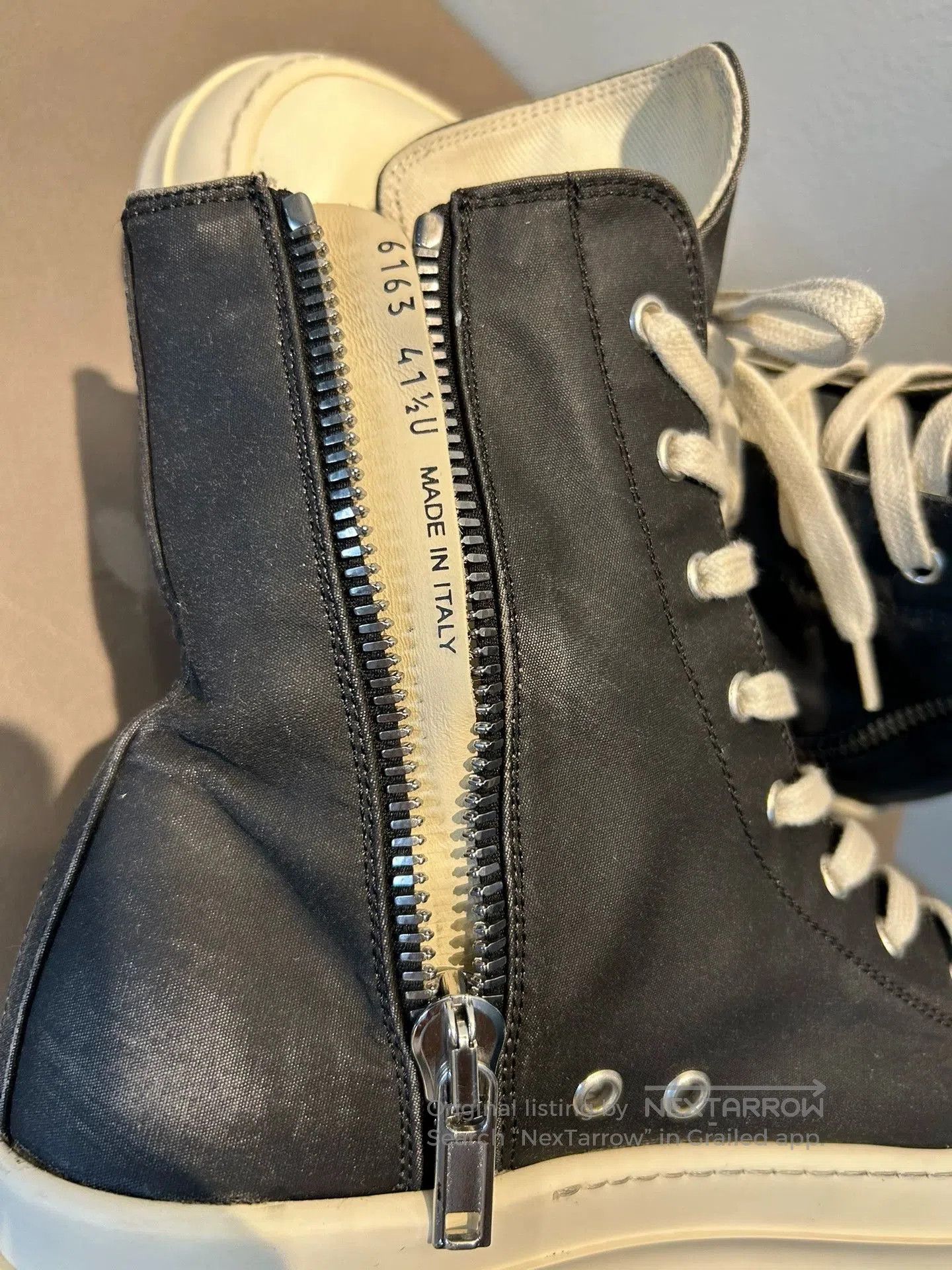 Rick Owens rick owens复线大匡威 sneaker size 41.5. Size US 8.5 / EU 41-42 - 5 Thumbnail