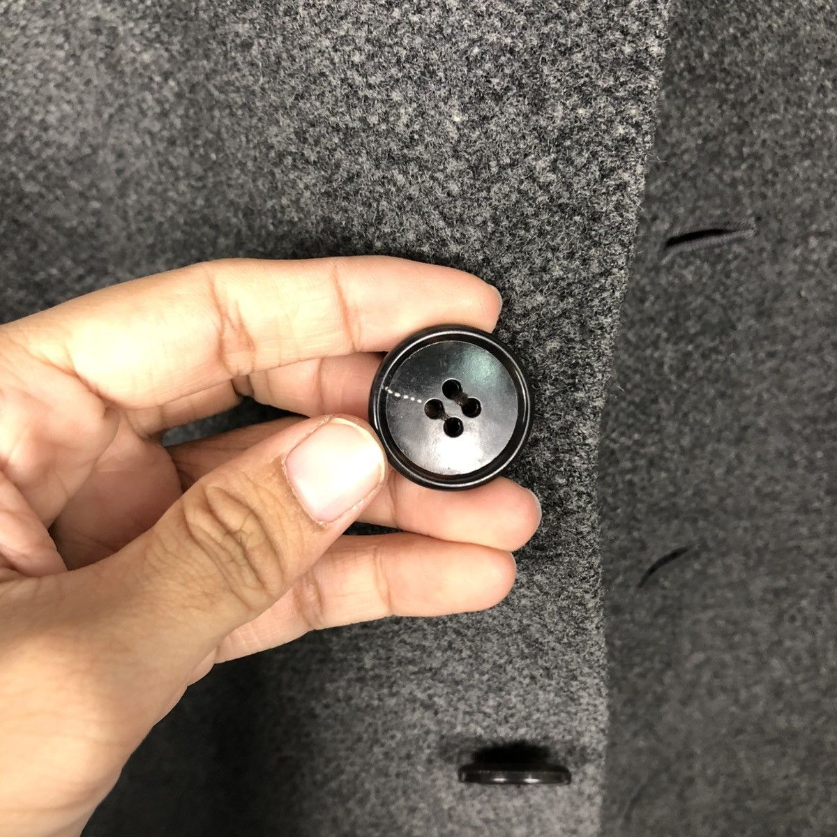 Issey Miyake 🔥VINTAGE LONG JACKET BUTTON IS SUNAO KUWAHARA ISSEY MIYAKE Size M / US 6-8 / IT 42-44 - 16 Thumbnail