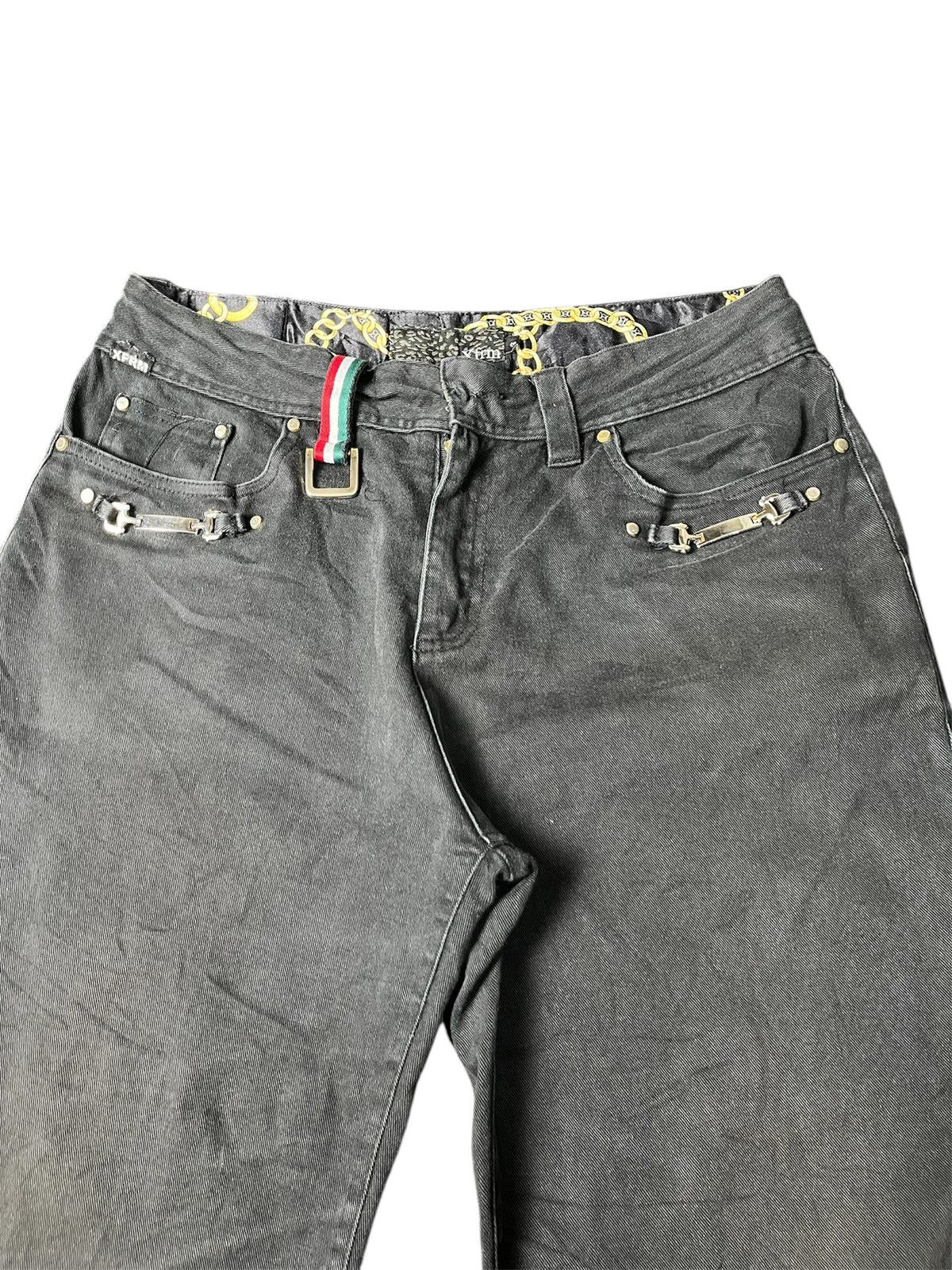 If Six Was Nine × Japanese Brand × Le Grande Bleu (L.G.B.) Japanese XFRM chains Jeans Size US 32 / EU 48 - 3 Thumbnail