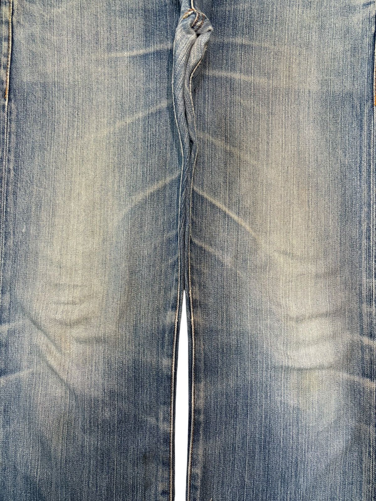 Diesel Vintage Japanese Brand Faded Wash Distressed Jeans Size US 33 - 3 Thumbnail