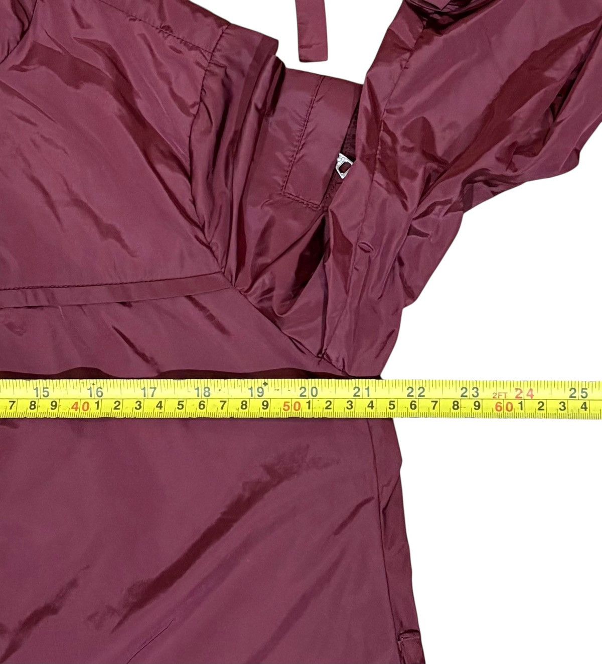 Prada Prada Burgundy Nylon Hoodie Jacket Size S / US 4 / IT 40 - 12 Thumbnail