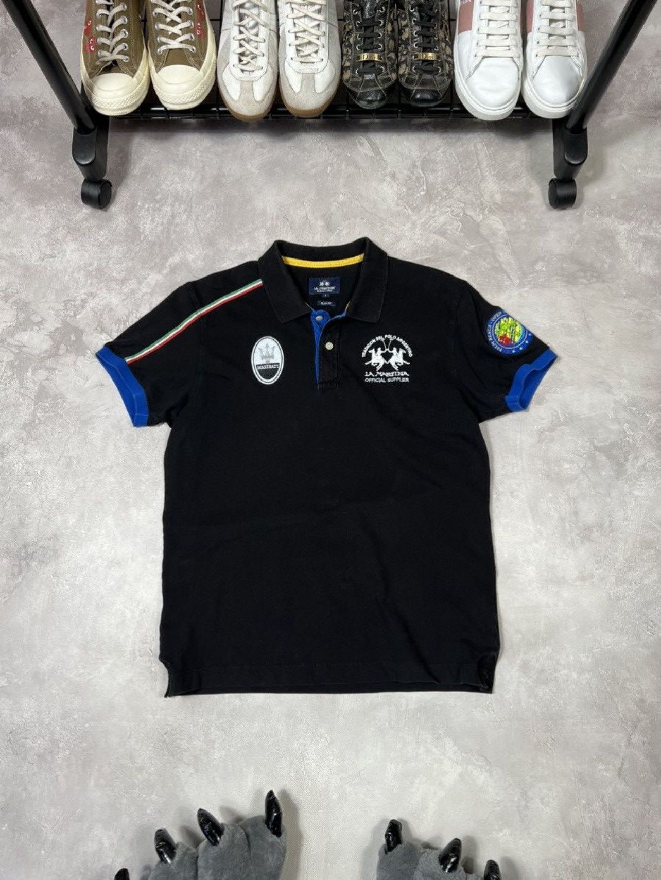 Vintage La Martina Maseratti Ralph Lauren Style Polos Tee