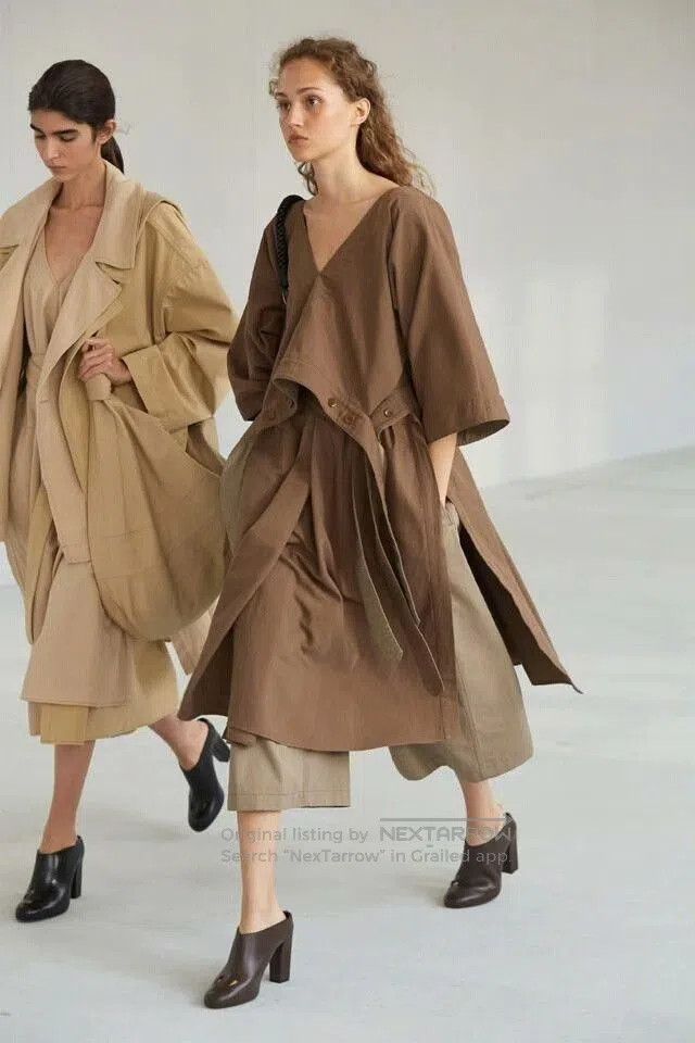 Lemaire Lemaire Oversized Dual Design Trench Coat. Size M / US 6-8 / IT 42-44 - 3 Thumbnail