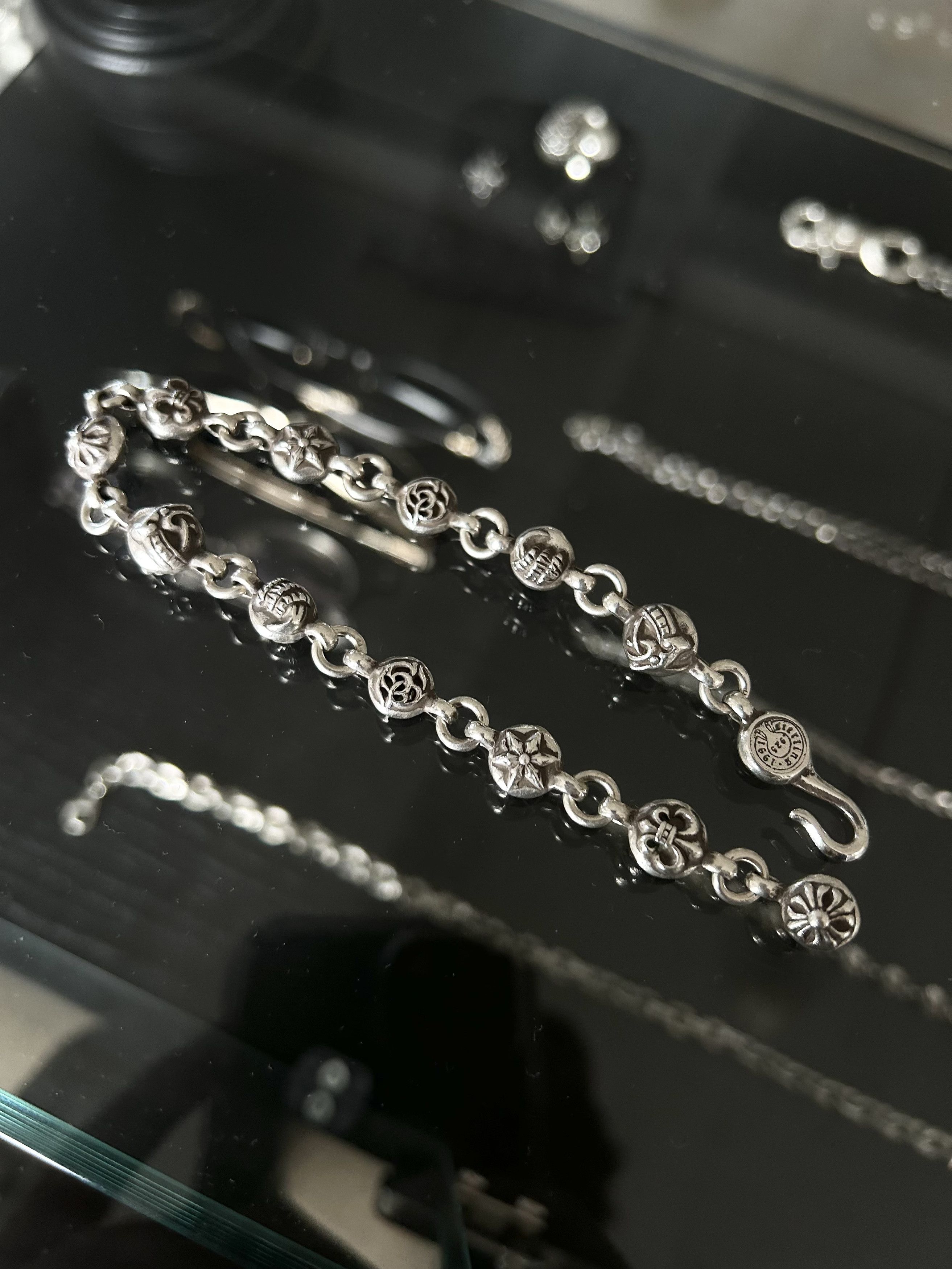 Chrome Hearts Chrome Hearts Adjustable Multi Ball Motif Bracelet Size ONE SIZE - 11 Thumbnail