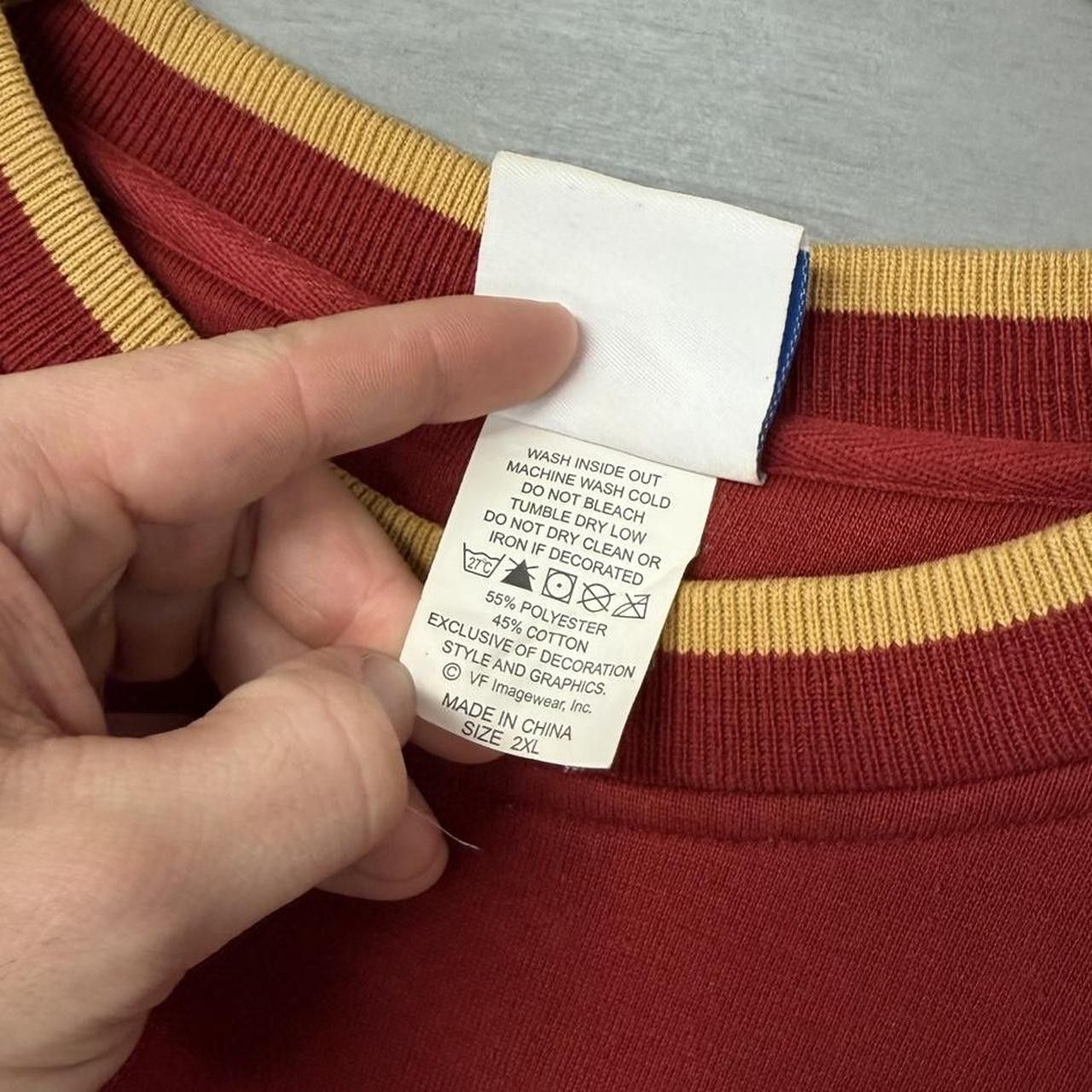 NCAA Vintage Florida State Seminoles Red and Gold Sweatshirt XXL Size US XXL / EU 58 / 5 - 5 Thumbnail