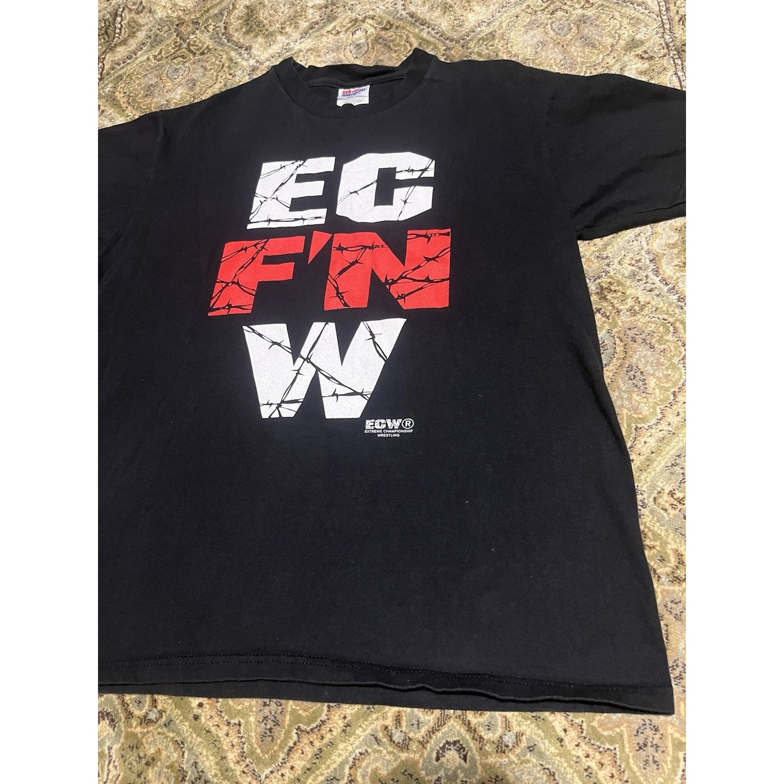 WWE ECW ECFNW This Means War Vintage Original Mens Large Tshirt Size US L / EU 52-54 / 3 - 5 Thumbnail