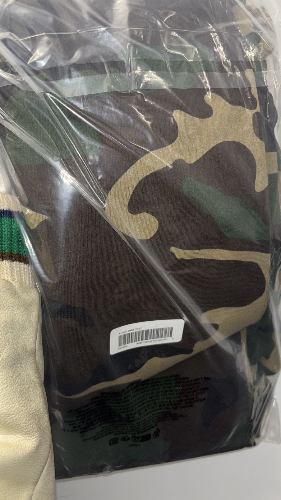 Supreme Supreme® “S Logo” Sweatpants, Woodland Camo (XL) [F/W 2025] Size US 36 / EU 52 - 4 Thumbnail