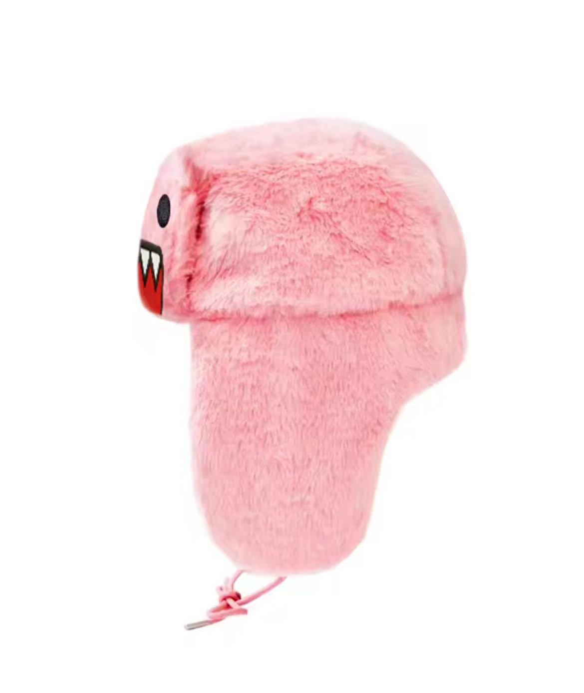 Japanese Brand Y2K Domo Bear Kun Pink Ushanka Autumn Winter Warm Hat Size ONE SIZE - 3 Thumbnail