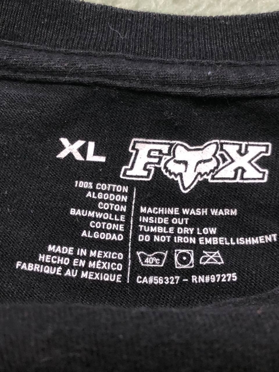 Fox Racing Streetwear Fox Racing T-Shirt big logo Y2K Vintage Size US XL / EU 56 / 4 - 2 Thumbnail