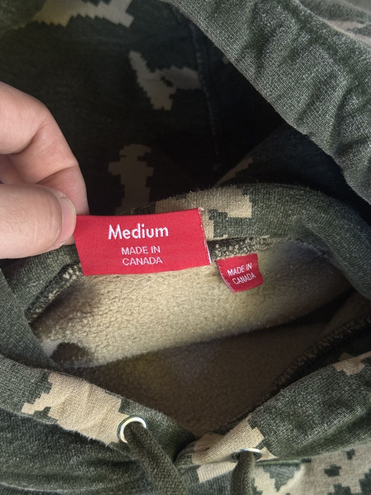 Supreme FW21 Supreme Box Logo Hooded Sweatshirt Olive Russian Camo Size US M / EU 48-50 / 2 - 6 Thumbnail