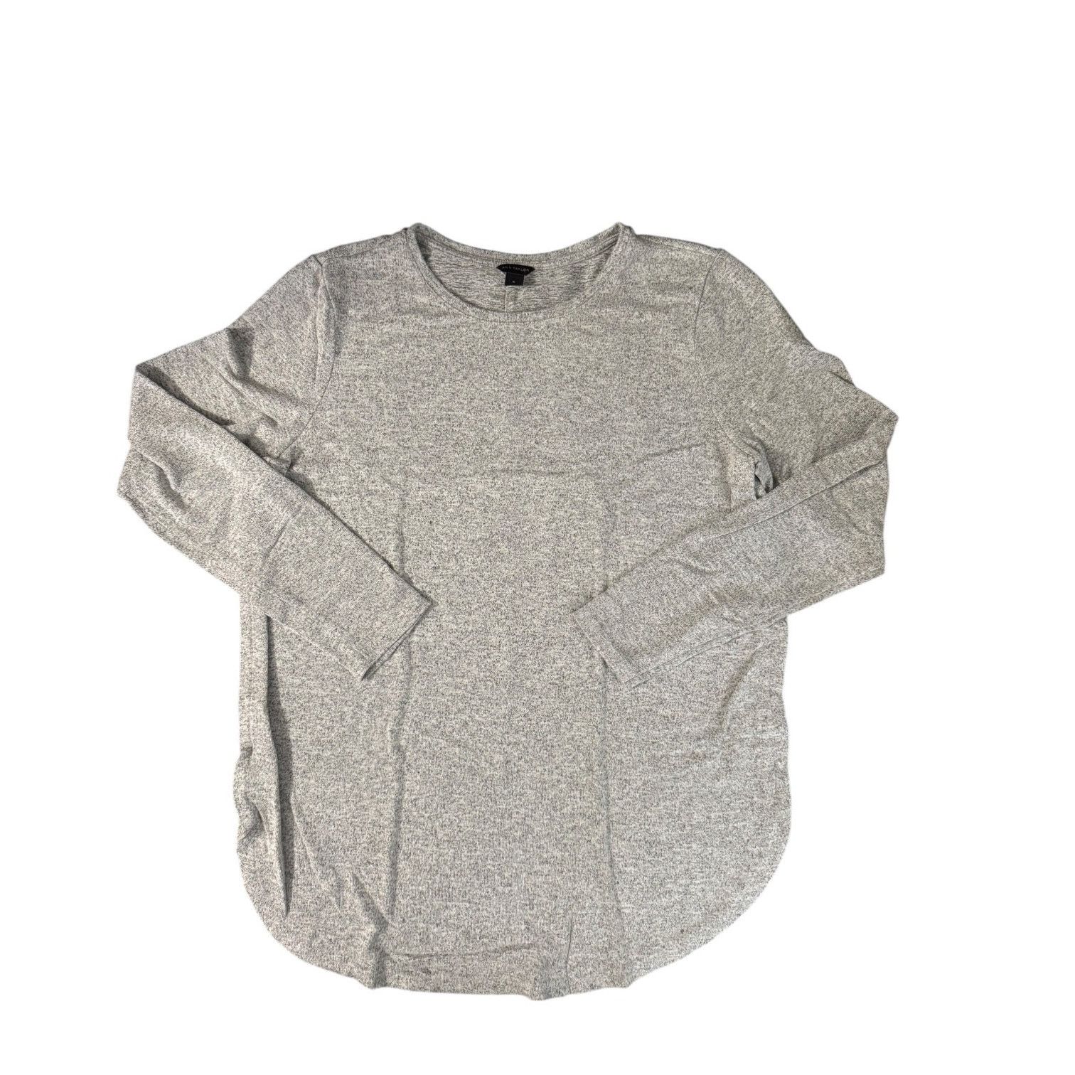 Ann Taylor Ann Taylor Women’s Gray and Black Mottled Sweater – Medium Size M / US 6-8 / IT 42-44 - 1 Thumbnail