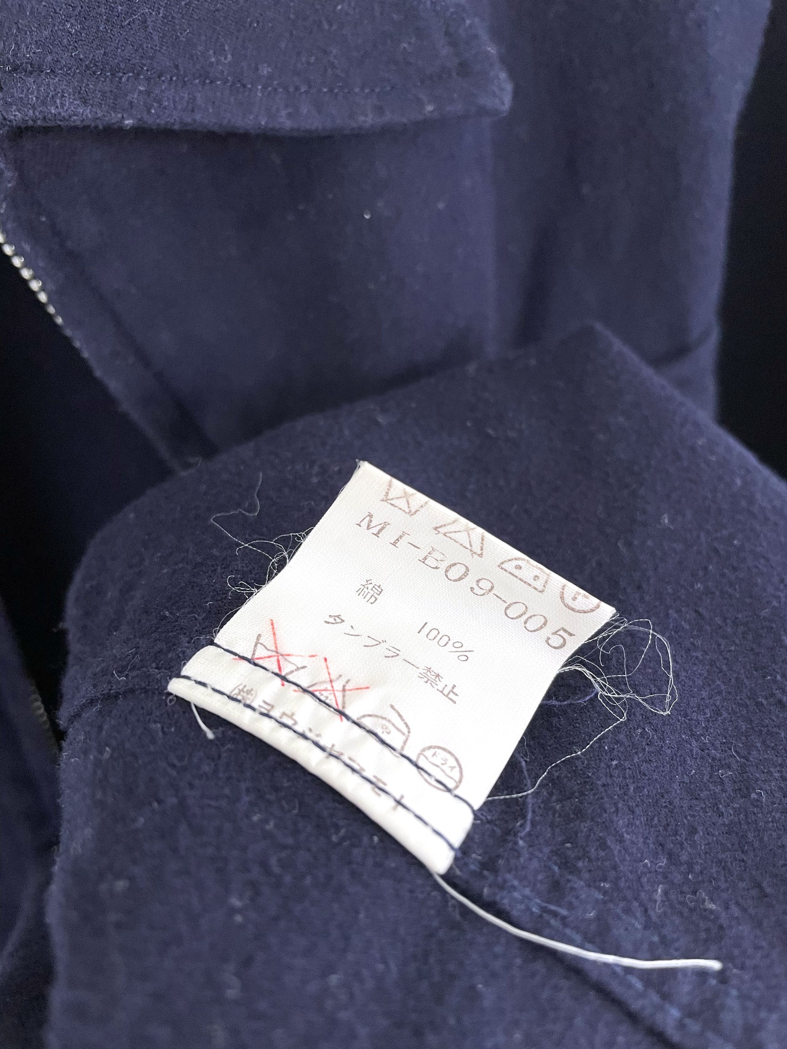 Yohji Yamamoto Brushed Cotton Cargo Zip Shirt Size US L / EU 52-54 / 3 - 8 Thumbnail