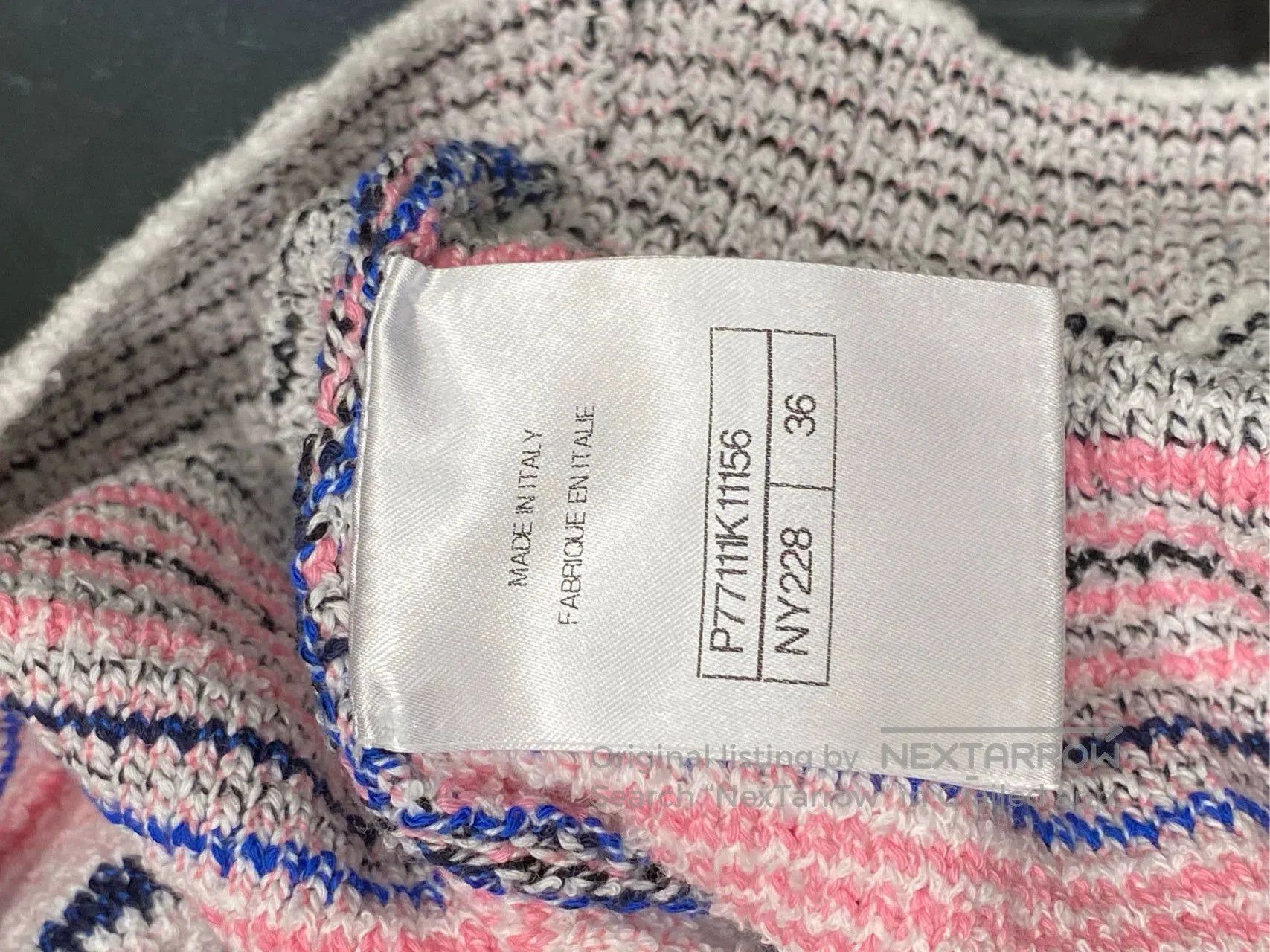 Chanel Chanel 2024 Striped Knit Vest FR36. Size US S / EU 44-46 / 1 - 5 Thumbnail