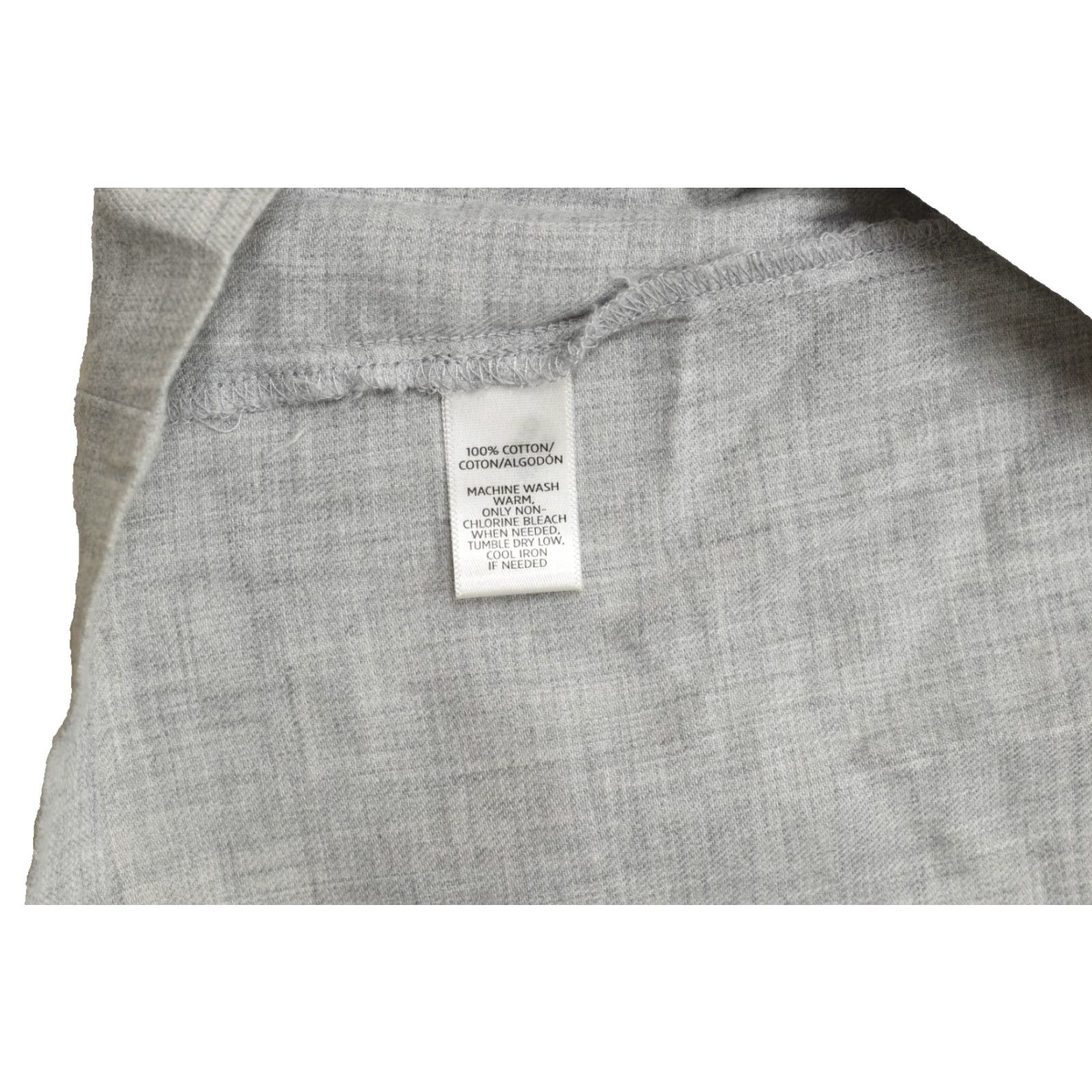 Vintage LOFT Petites Blouse Shirt Off The Shoulder Long Sleeve Gray Smocked Ruffle Cotton XSP XS PXS Womens Petite Regular Pullover Casual Spring Summer Fall Size XS / US 0-2 / IT 36-38 - 8 Thumbnail